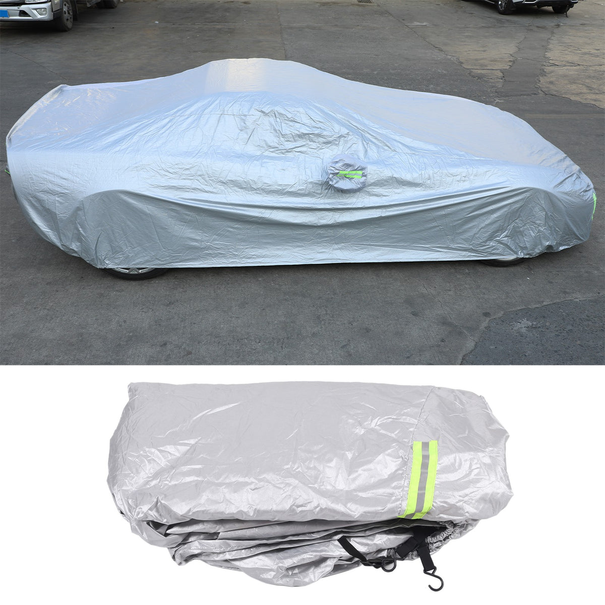 Full Car Cover Outdoor Waterproof Sun Heat Resistant For Corvette C6 2005-2013 6