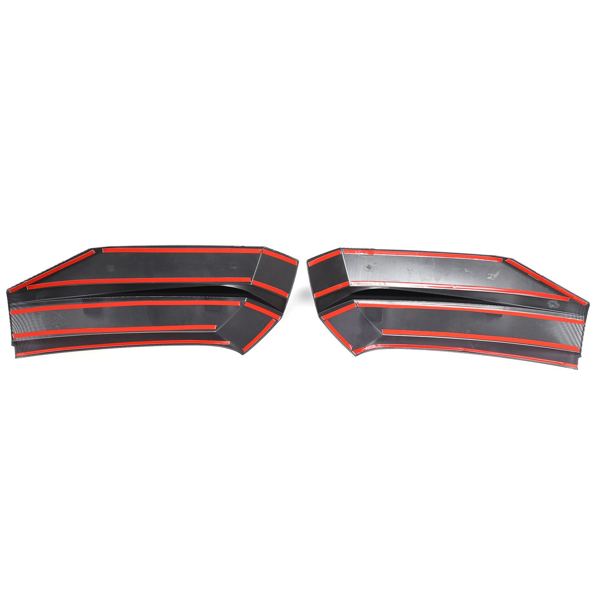 Carbon Fiber ABS Rear Bumper Corner Molding Trim For Toyota RAV4 XA60 2026+ 10