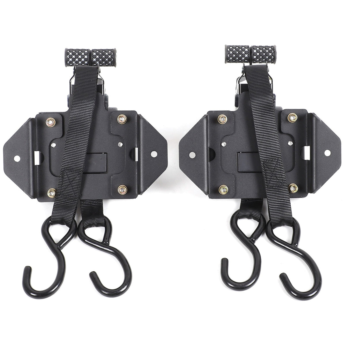 Retractable Truck Bed Tie-Down Ratchet Straps For Toyota Tacoma/Tundra 10
