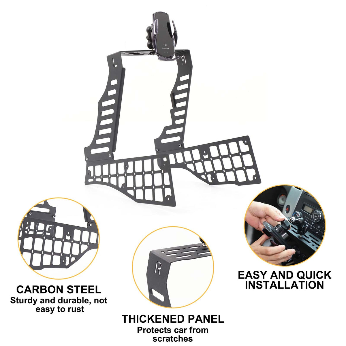 Wireless Center Multi-Function Extension Platform For Nissan Frontier 2009-2017 3