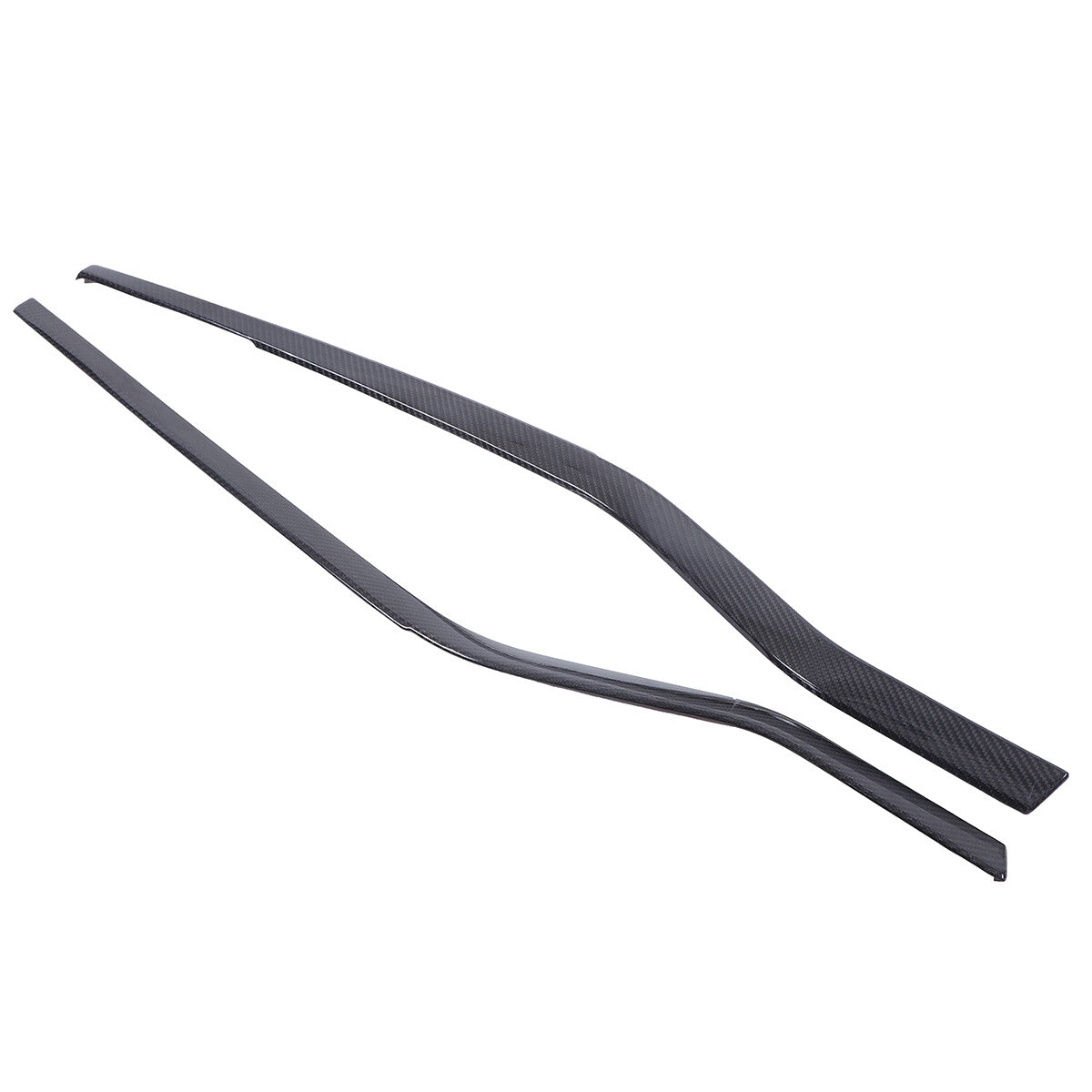 Real Carbon Fiber Interior Door Panel Strip Trim For Lotus Emira V6 i4 23-25 US 4