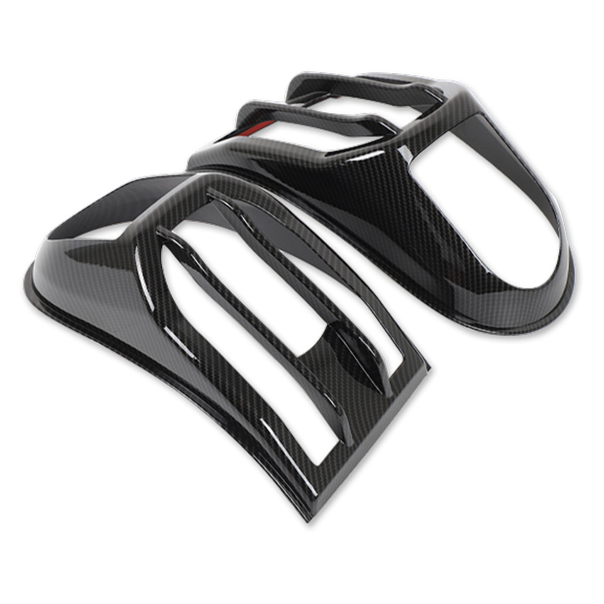 ABS Carbon Fiber Tail Light Cover Trim For Toyota FJ Cruiser 2007-2021 22