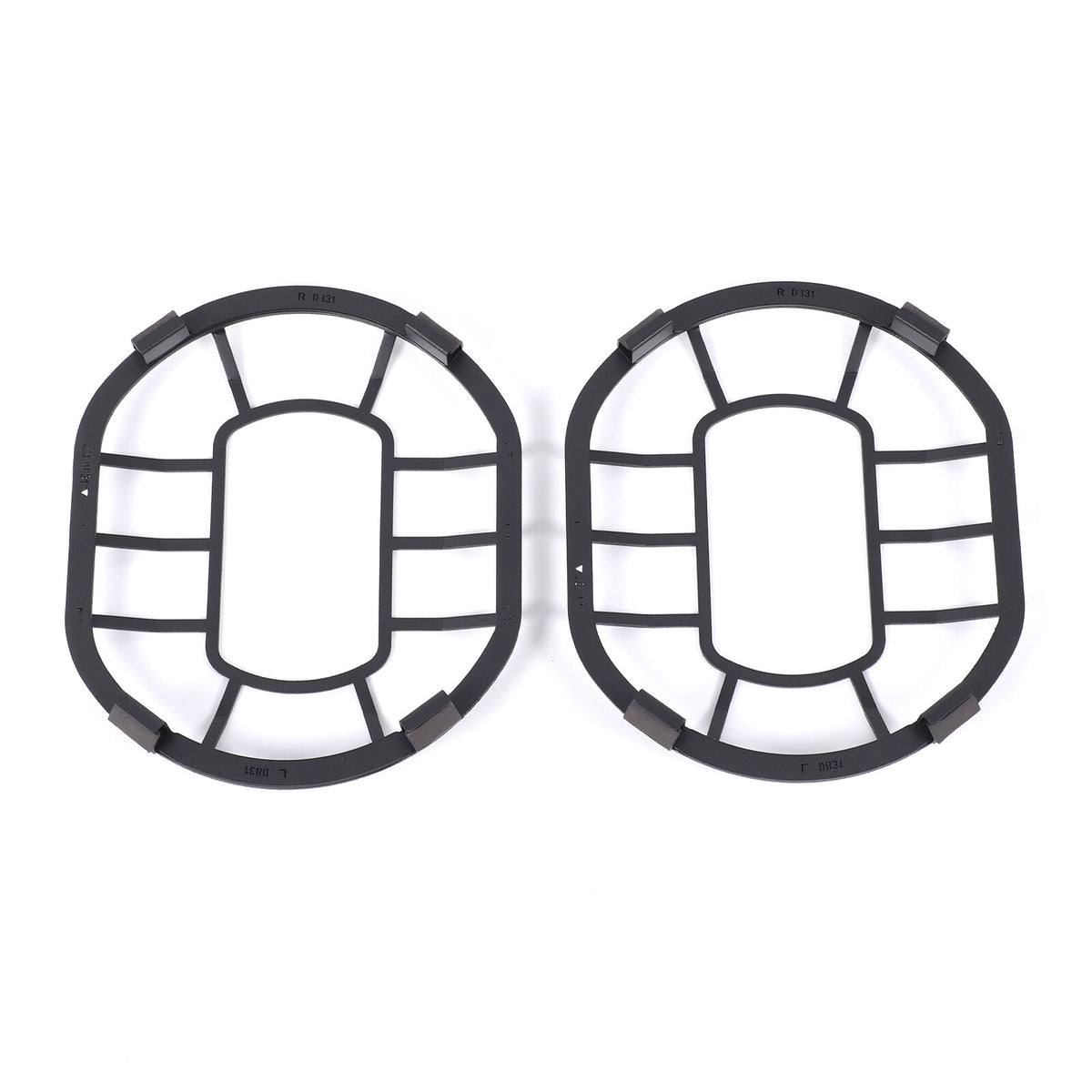 Carbon Front Headlight Protection Mesh Trim Cover For Benz G-Class W463 2019+ 6