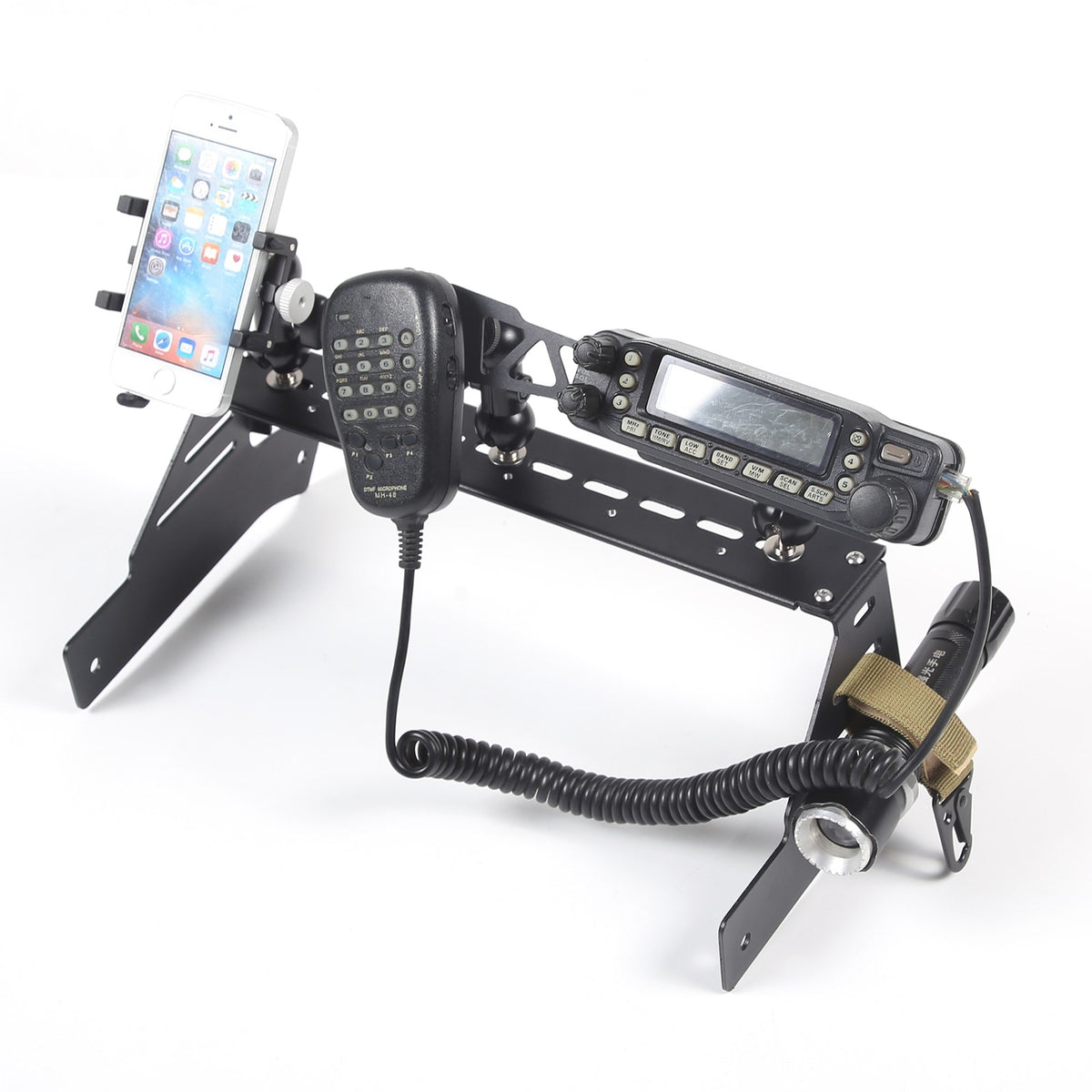 Off-Road Console Molle Panels Digital Device Mount For Land Rover Defender 20+ 9