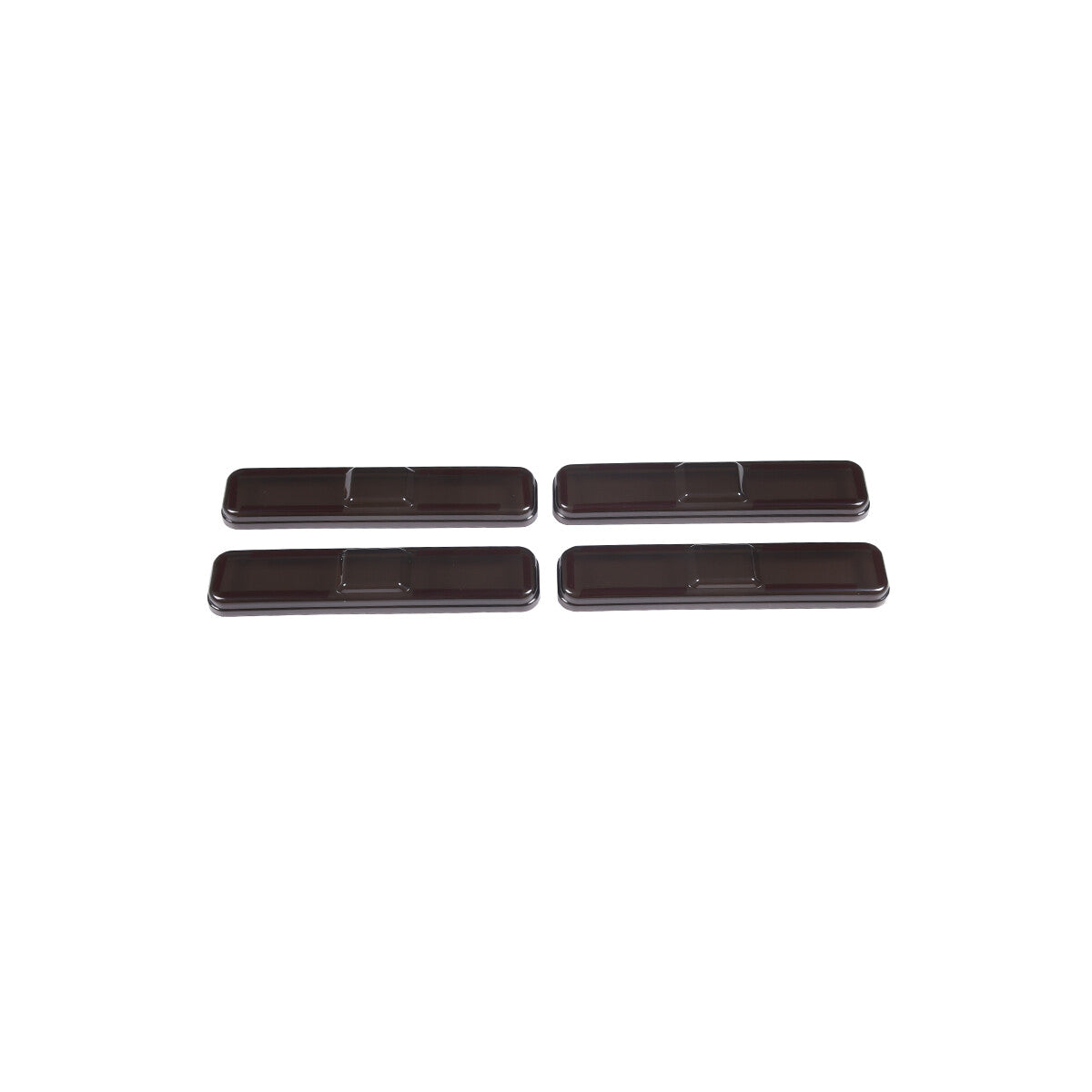 18pcs Smoked Front Rear Side Tail Light Roof Light Trim Cover For Hummer H2 31