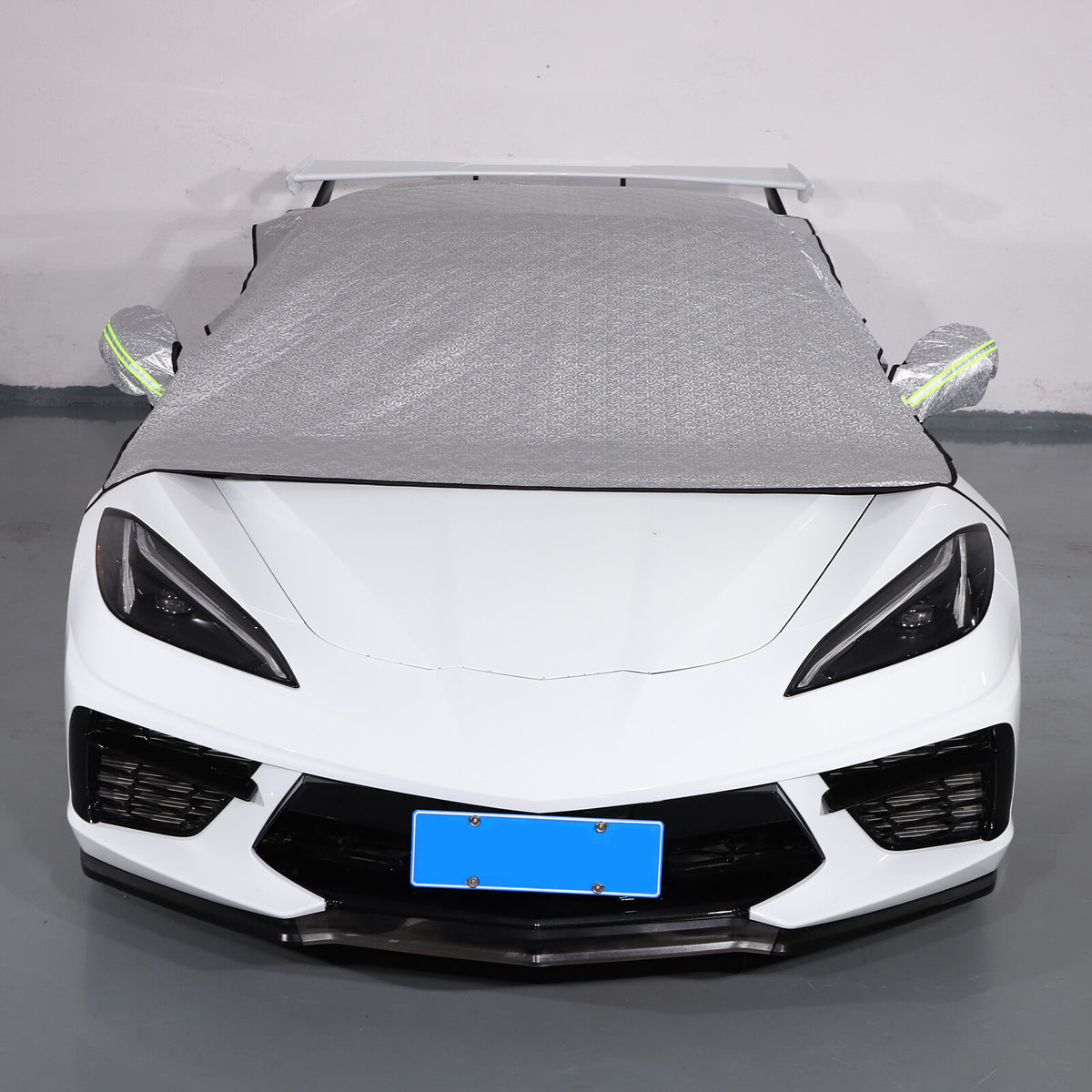 Car Windshield Snow Cover Front Winter Guard Protector For Corvette C8 20-26 US 3