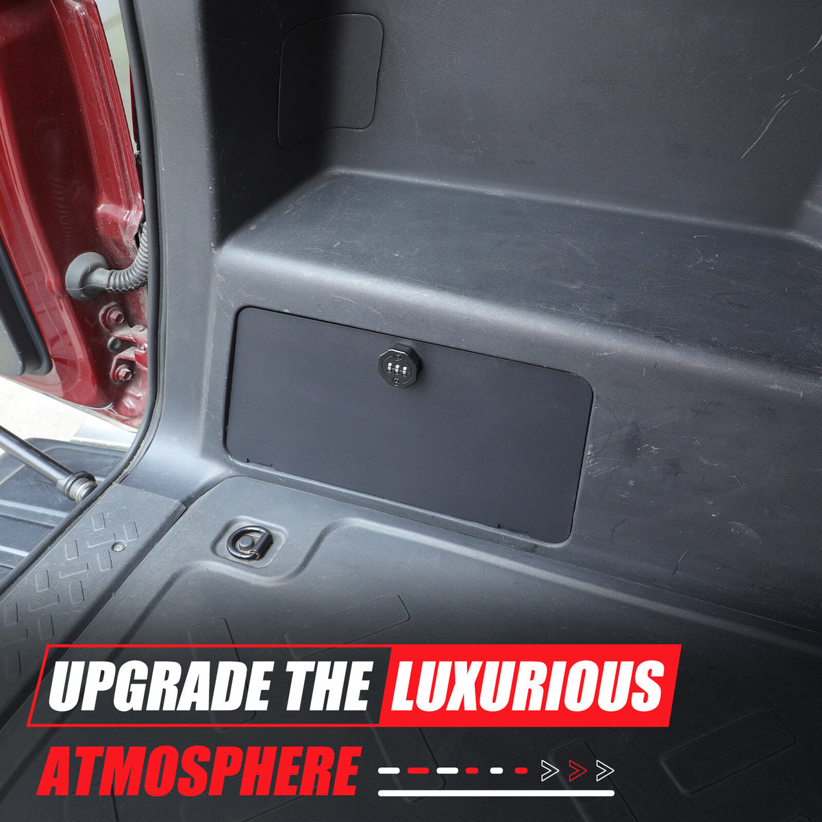 Steel Trunk Safe Left Side Storage Box Tray Vault For Toyota FJ Cruiser 2007-21 21