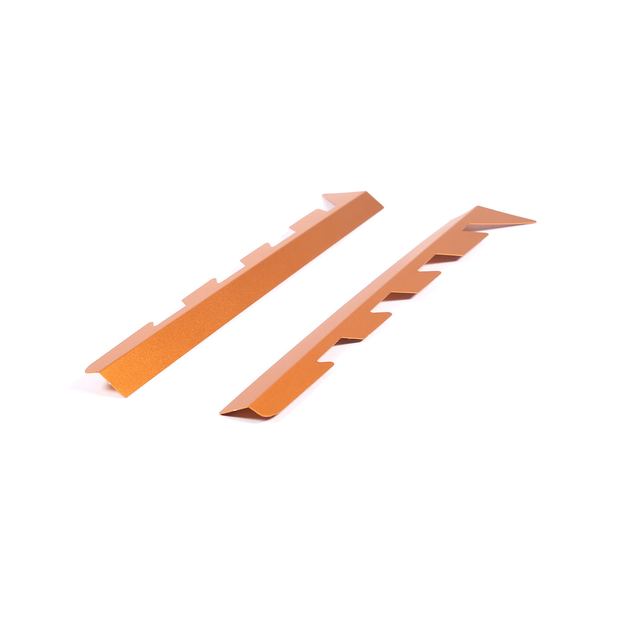 Orange Aluminum Engine Bay Engine Side Cover Plate Trim For Corvette C8 2020-26 12