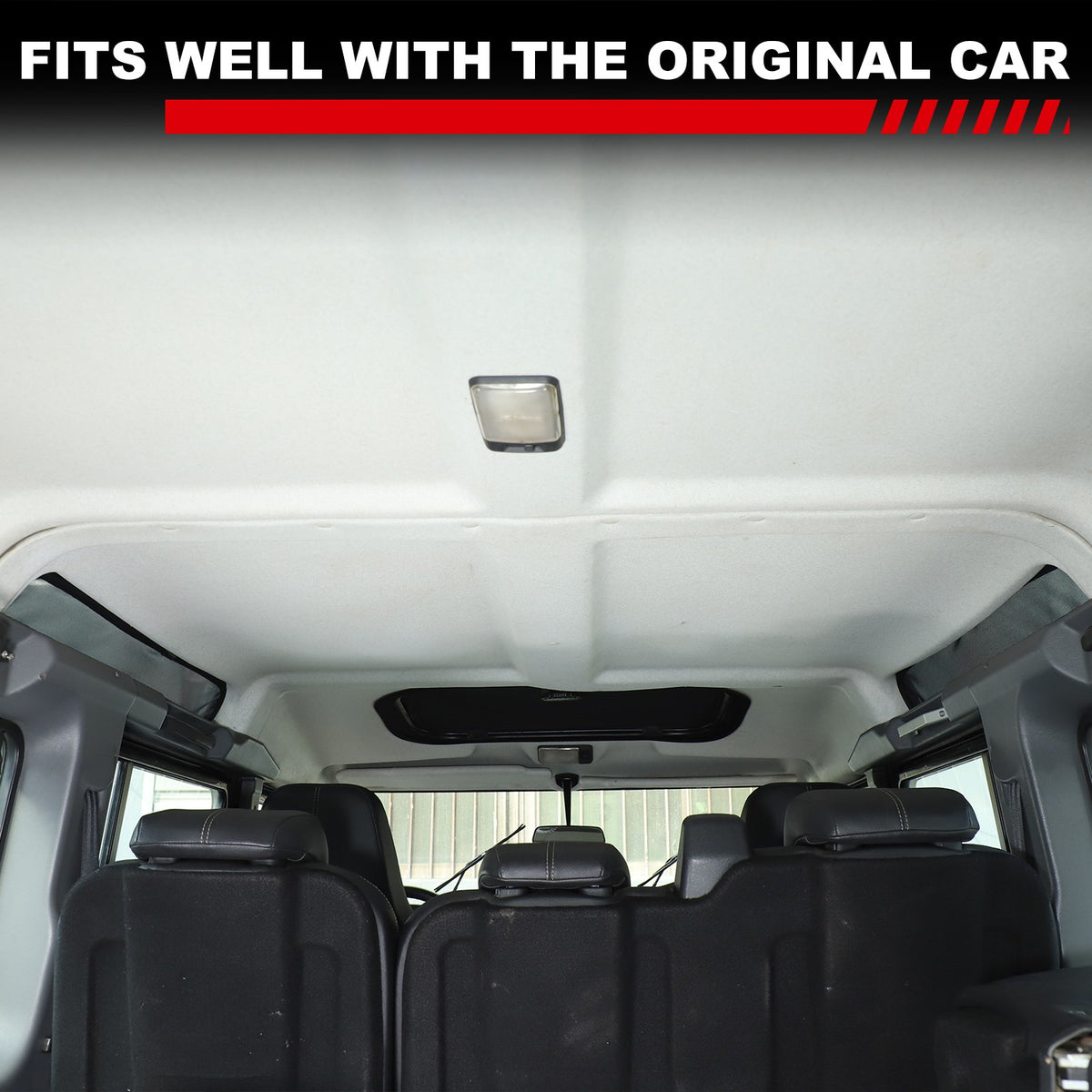 Black Memory Steel Sunroof Sunshade Cover For Land Rover Defender 2004-2018 19