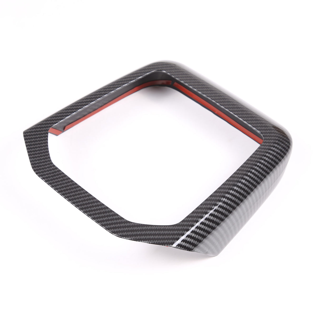 ABS Carbon Fiber Center Gear Shift Panel trim Cover for BMW 7 Serie G70 i7 2023 6