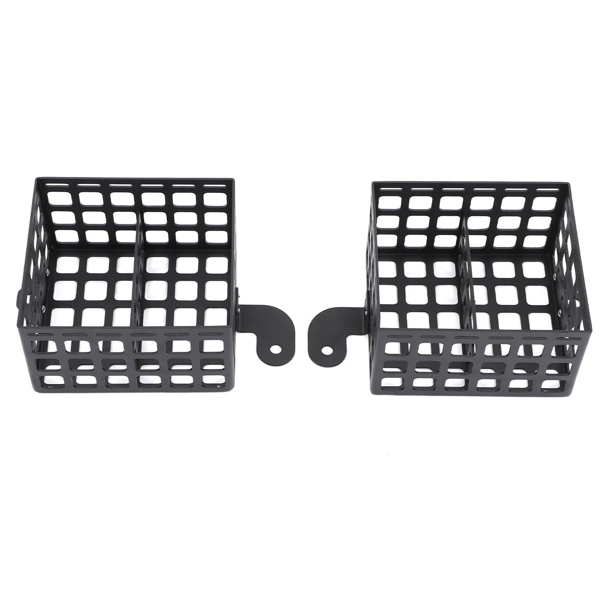 Alloy Second Row Seat Side Storage Basket Tray For LR Defender L316 2004-2018 17