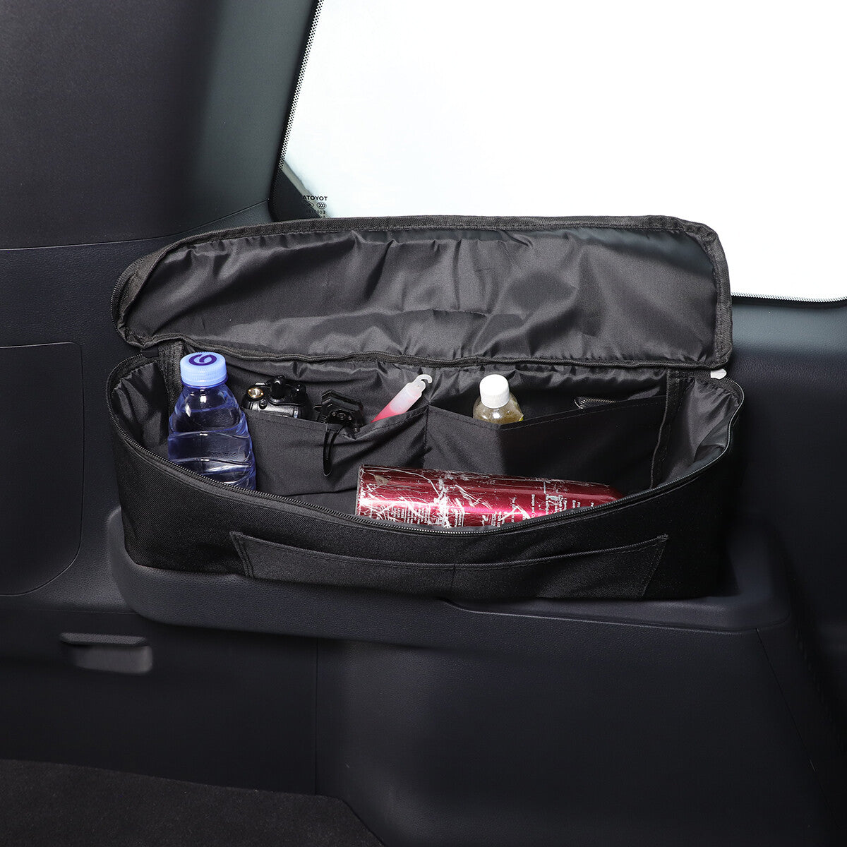 Rear Trunk Organizer R&L Side Storage Bag Tray For Toyota Land Cruiser LC250 24+ 21