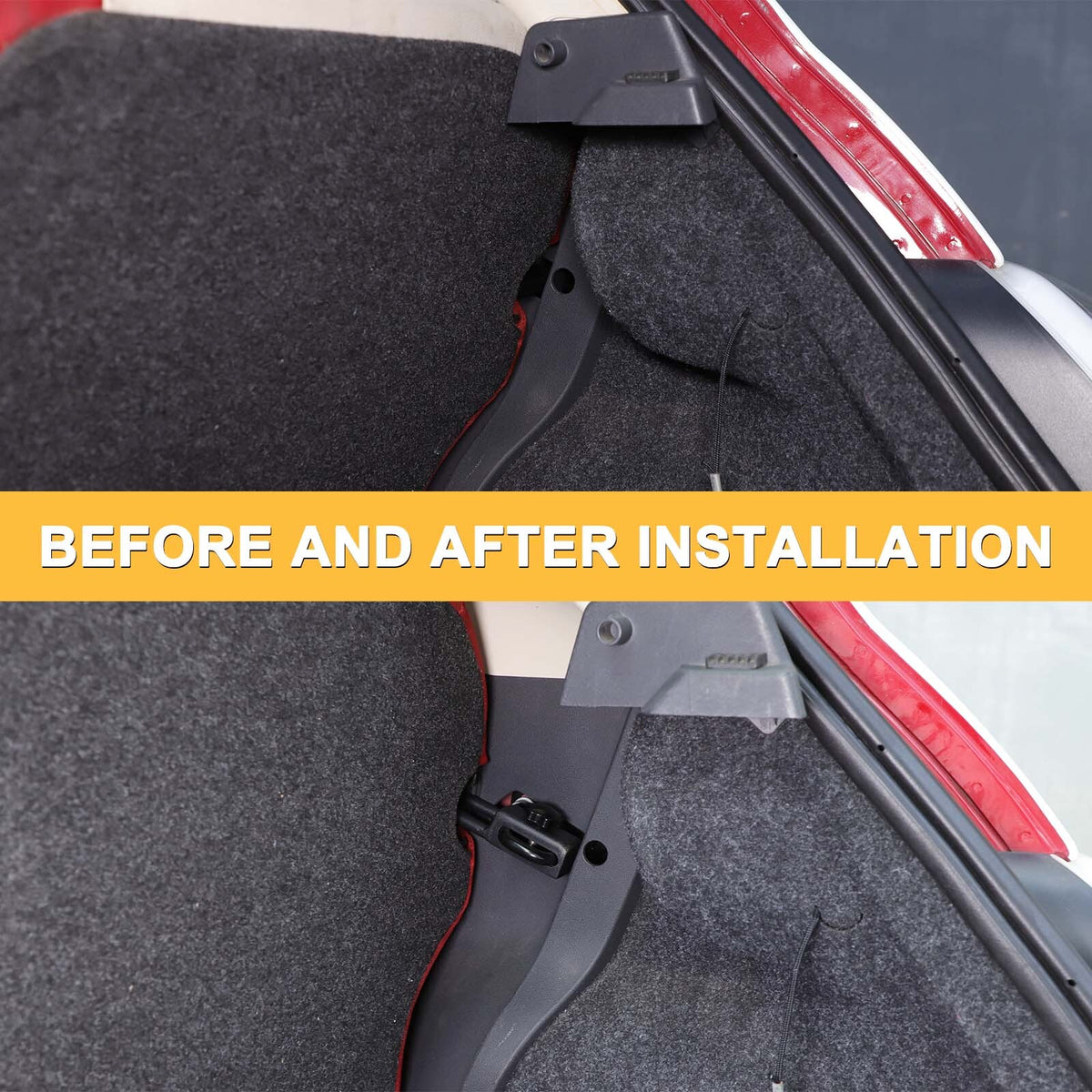 Steel Rear Seat Backrest Adjustment Upright Bracket Trim For Fiat 500 2007-15 17
