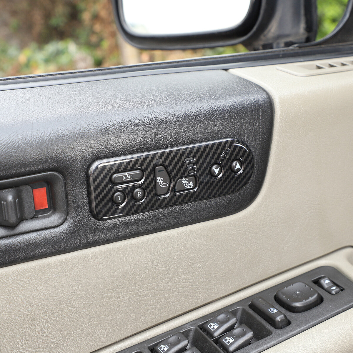 ABS Carbon Fiber Interior Full Set Panel Cover Trim for Hummer H2 2003-2007 - Styles 6-10 6