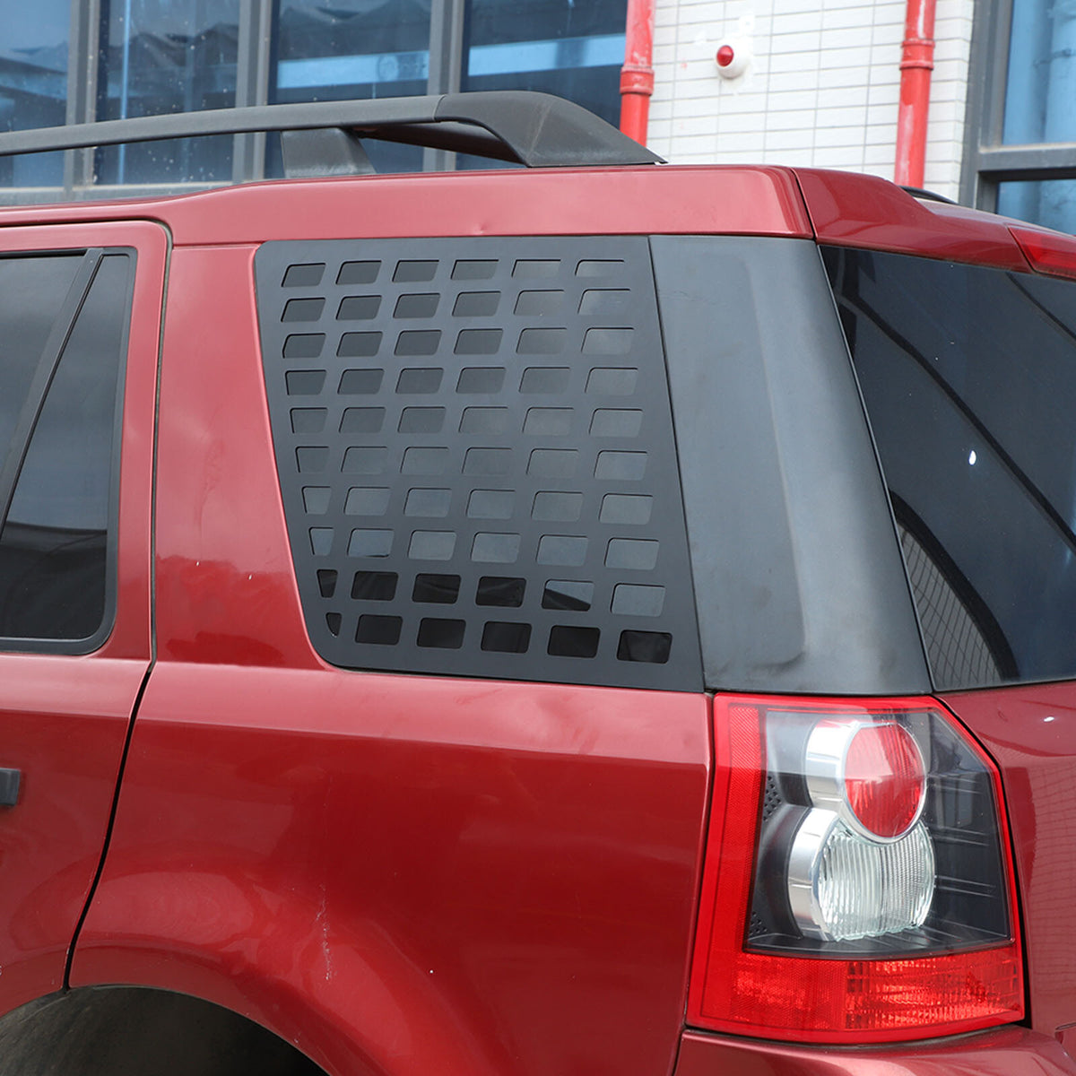 Alloy Tailgate side window honeycomb panel Trim For LR Freelander 2 LR2 07-15 13