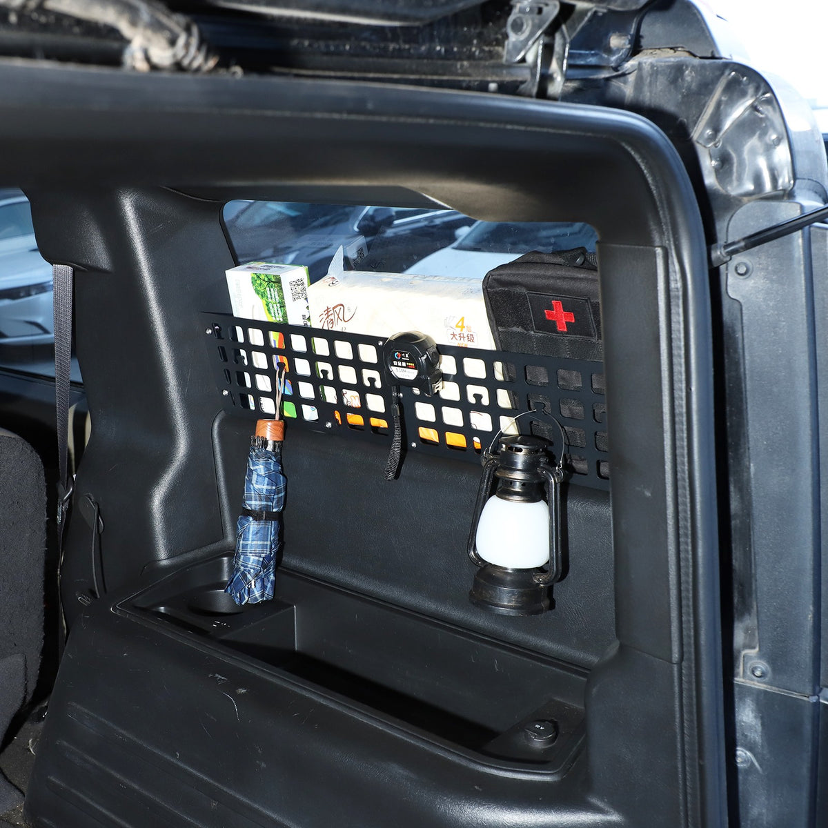 Carbon Steel Aluminum Rear Side Window Molle Panel For Hummer H2 2003-07 10