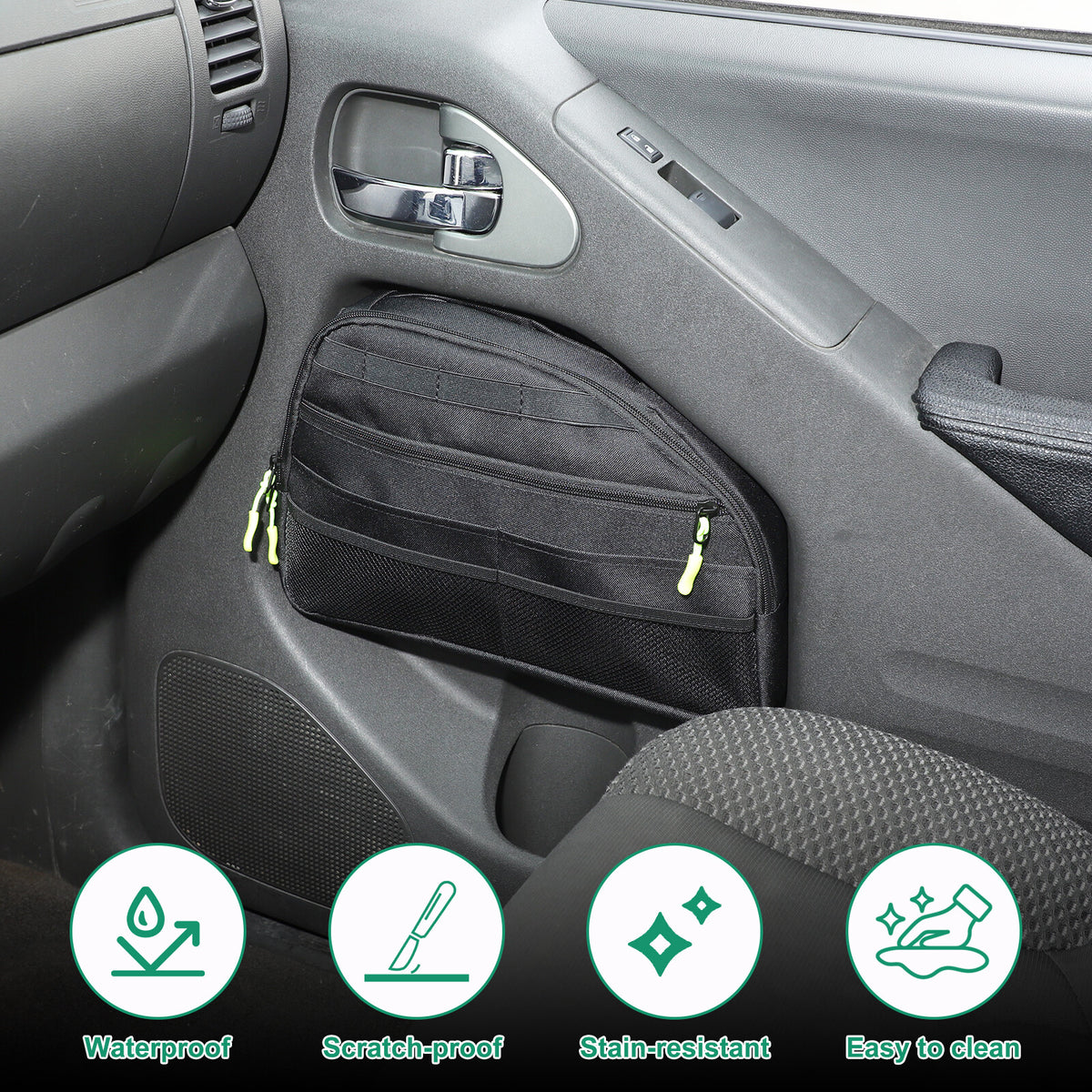 Front Door Side Storage Bag Tray For Nissan Frontier 2009-2017 3