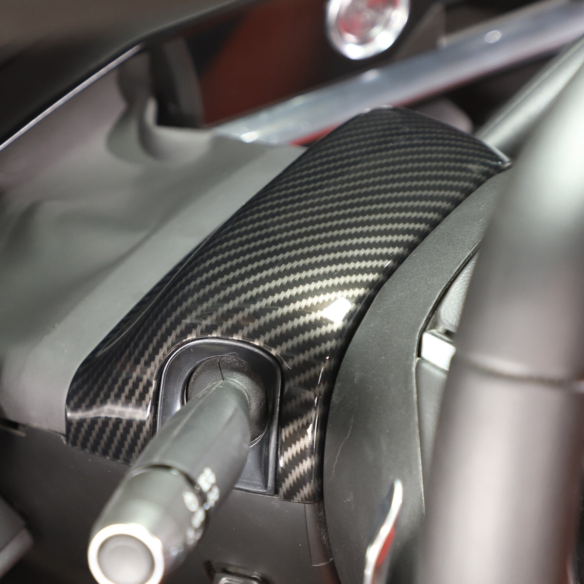 Carbon Fiber ABS Interior Full Decor Cover Trim Kit For Corvette C8 2020-2025 - Styles 26-30 31