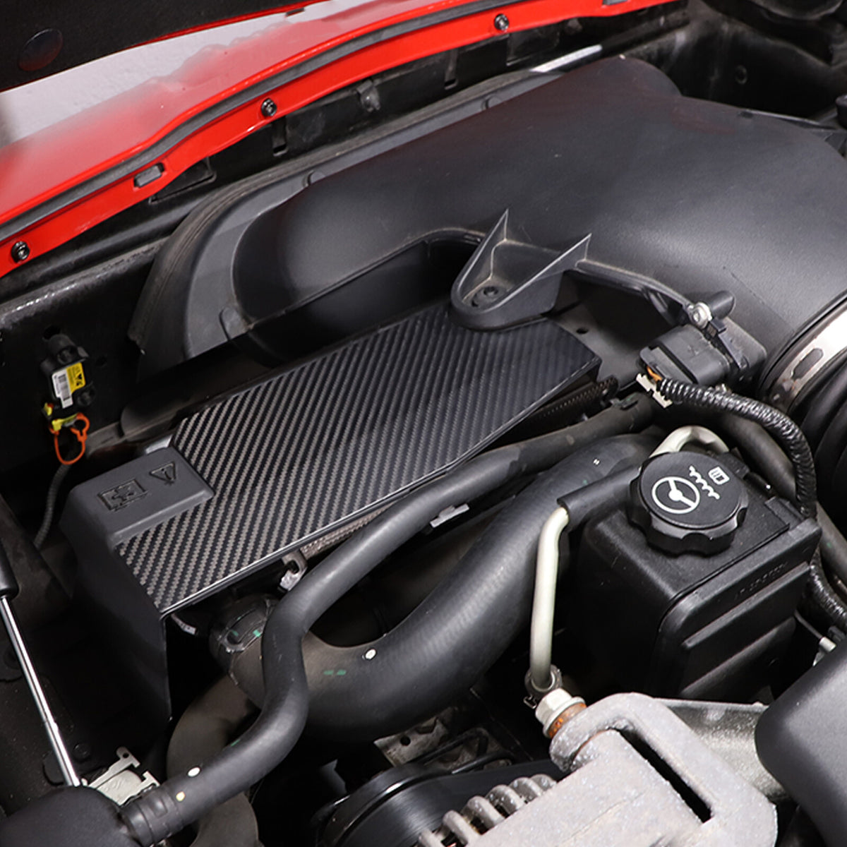 Matte Dry Real Carbon Fiber Center Console Trim Cover For Corvette C6 2005-13 117