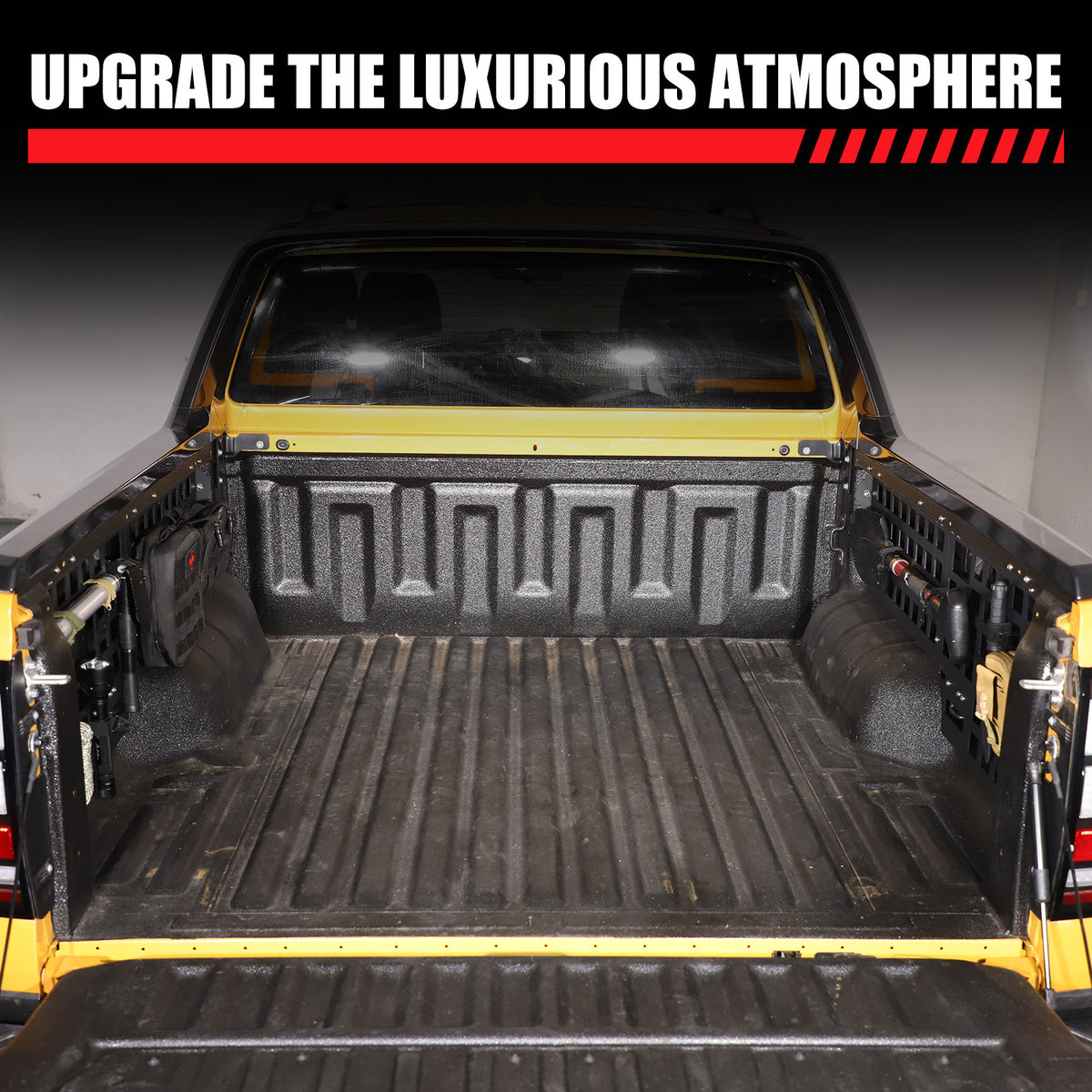 Tailgate Body Armor Side Bed Molle Panel Storage Rack for Ford Ranger 2024-2025 12