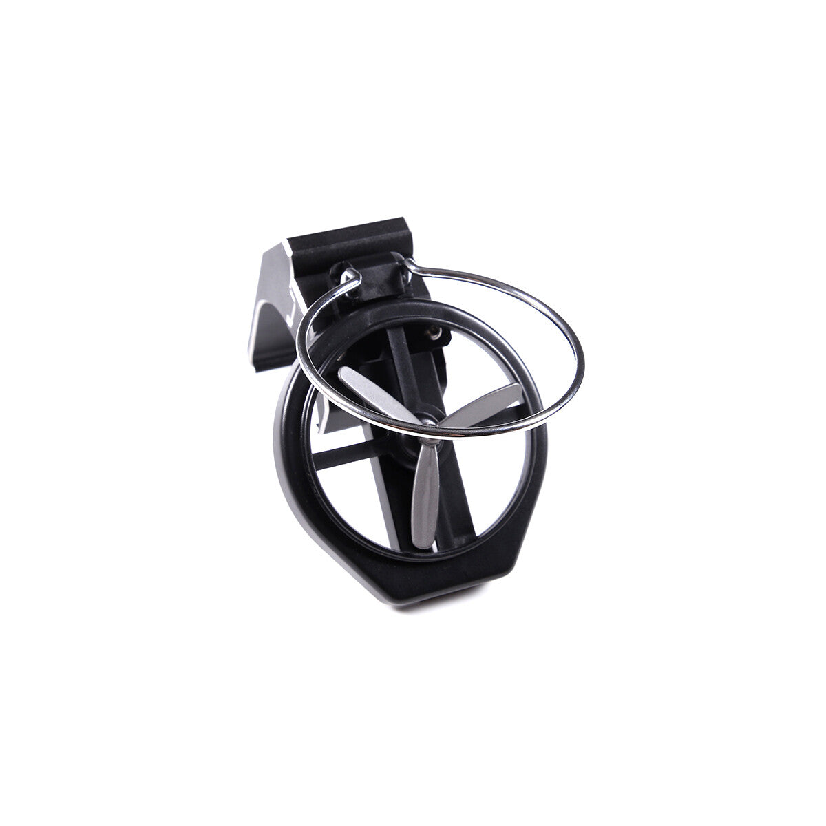 Black Mount Dashboard Alloy Cup Holders Fit For Land Rover Defender 110 20-21 12