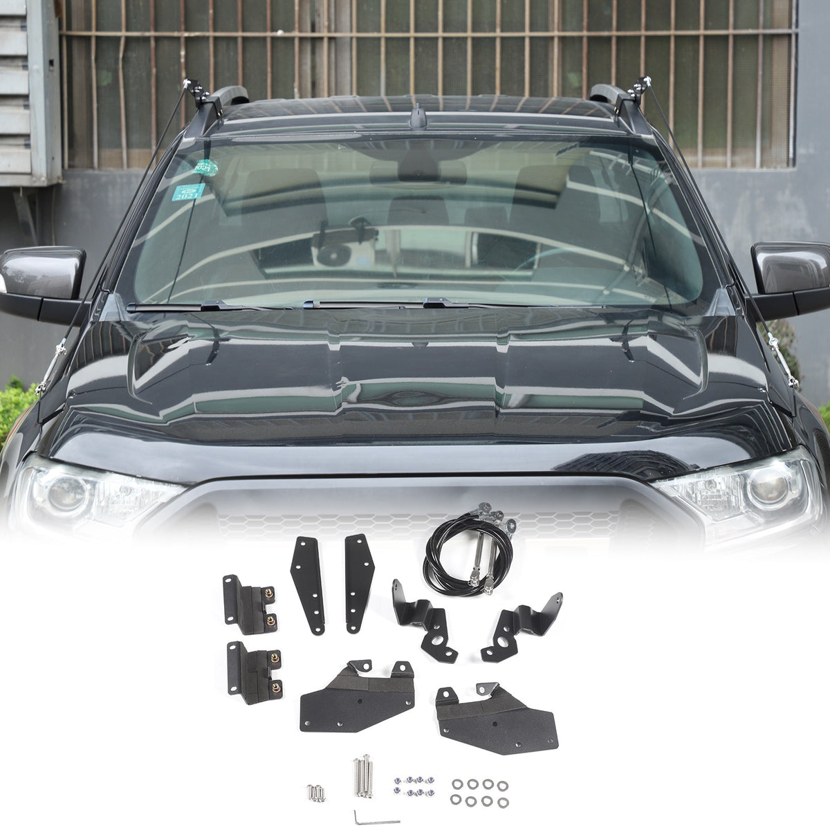 Front Grille Bull Bar Bush Guard Divider For Ford Ranger T6 T7 2015-2021 9