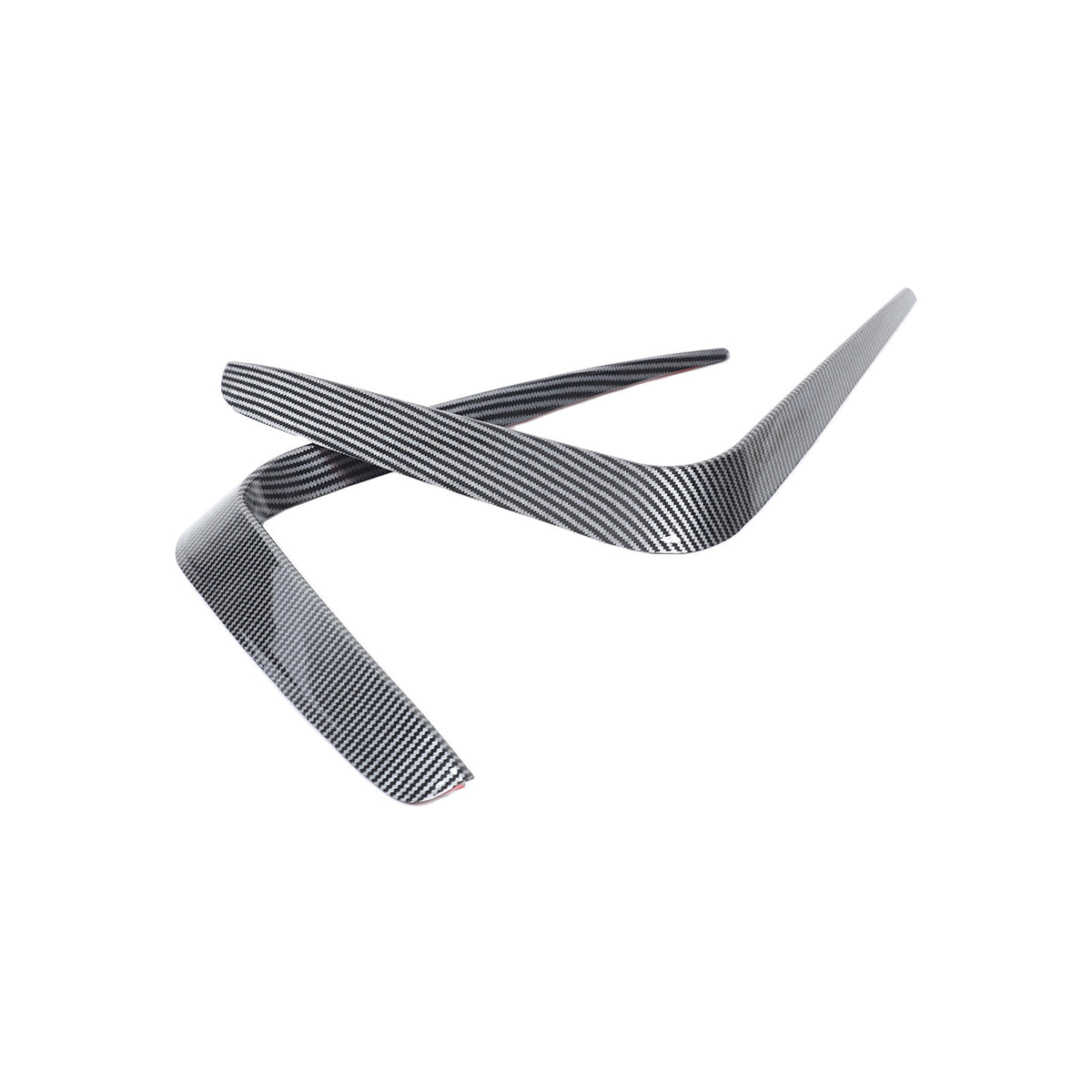 Carbon Fiber ABS Front Bumper Side Air Vent Trim For BMW G22 G23 M Sport 20+ 17