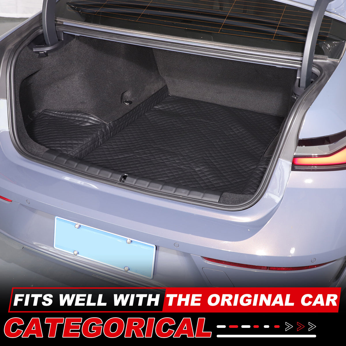 Cargo Trunk Tray Cargo Liner Rear Trunk Floor Mat For BMW 7 Series G70 2023-2025 5