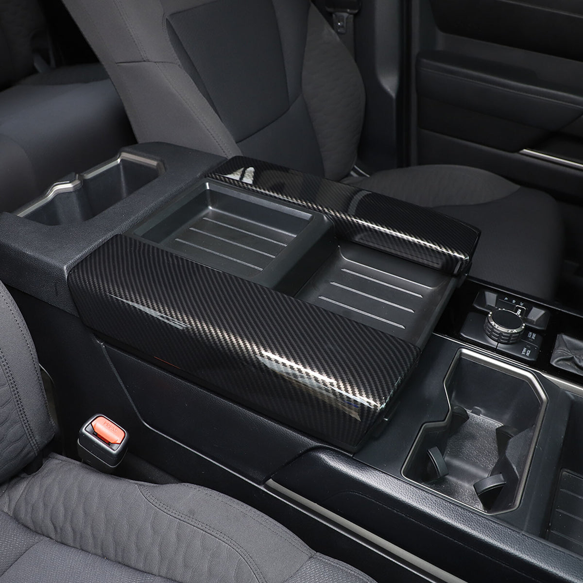 ABS Carbon Fiber Interior Set Cover Trim Kit For Toyota Tundra Sequoia SR 22+ - Styles 1-5 63