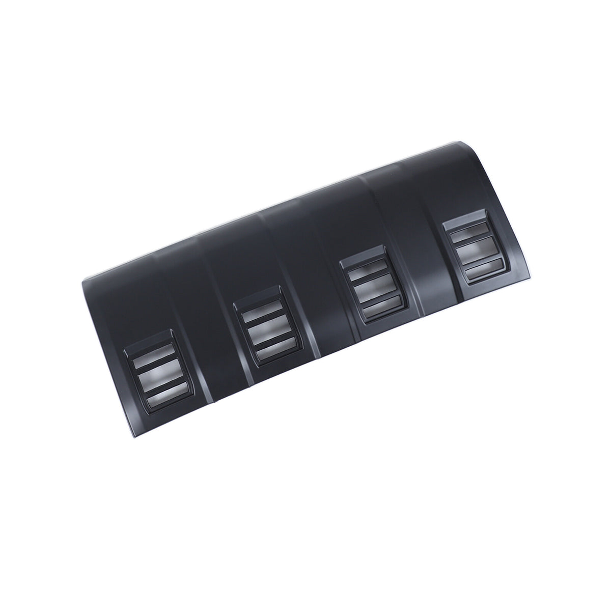 Matte Black Front Bumper Guard Plate Trim For Land Cruiser LC250 2024-2025 18