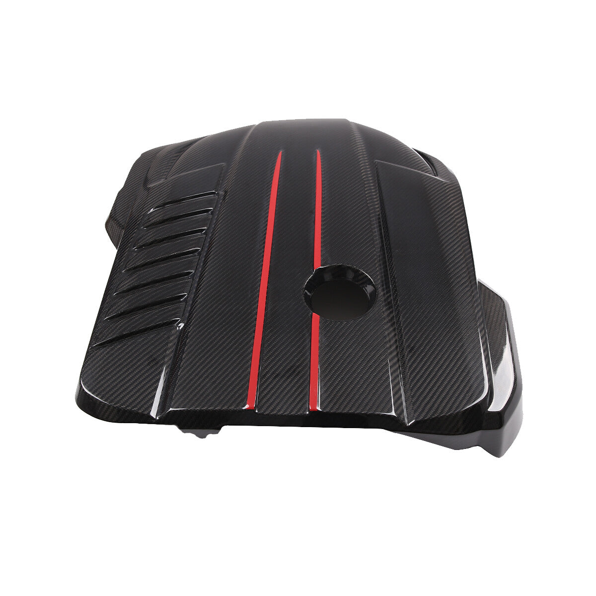 Real Carbon Fiber Replacement Front Engine Cover Shield For Toyota Supra 19-24 4