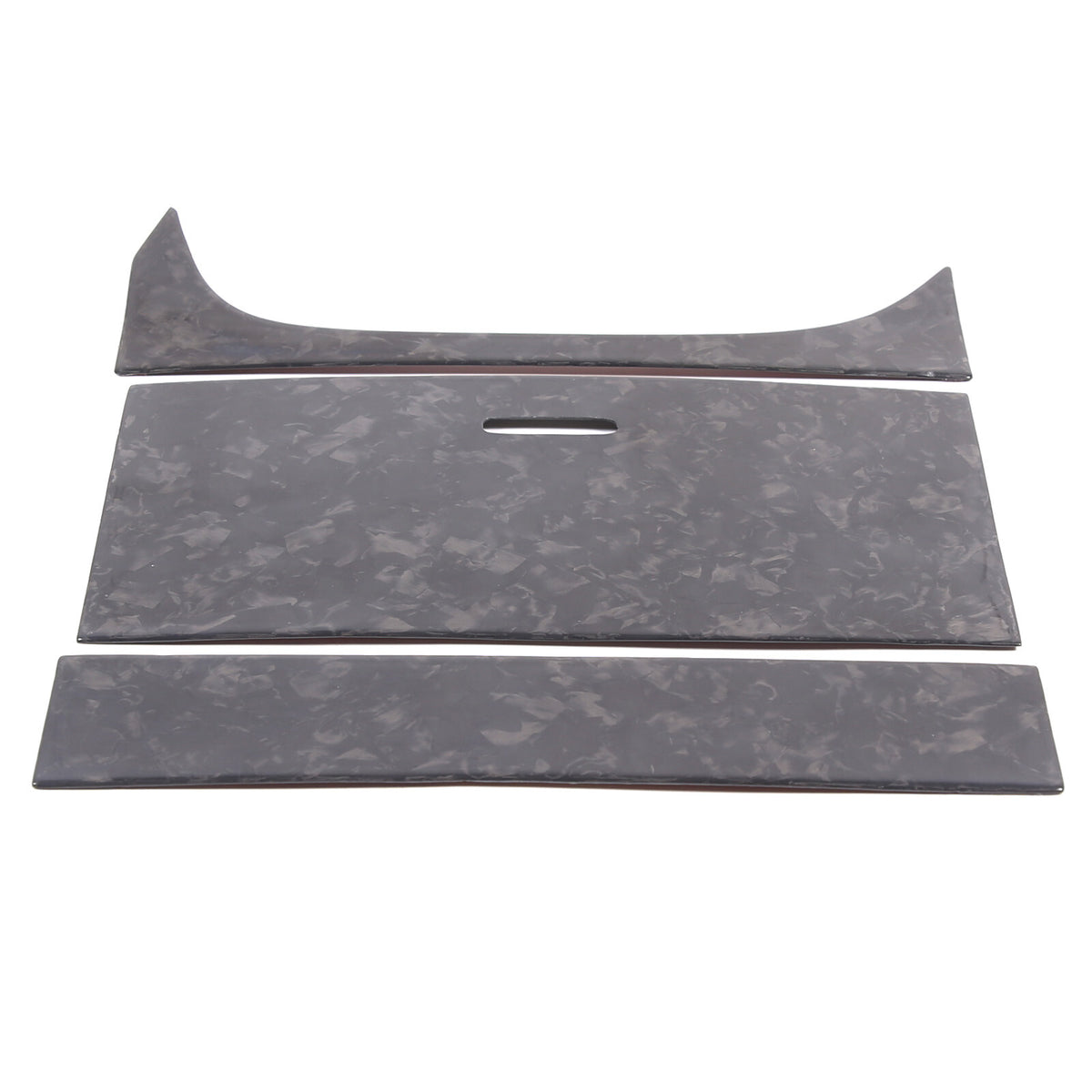 Forged Carbon Fiber Center Cup Holder Panel Trim For Jaguar F-TYPE 2013-2024 20