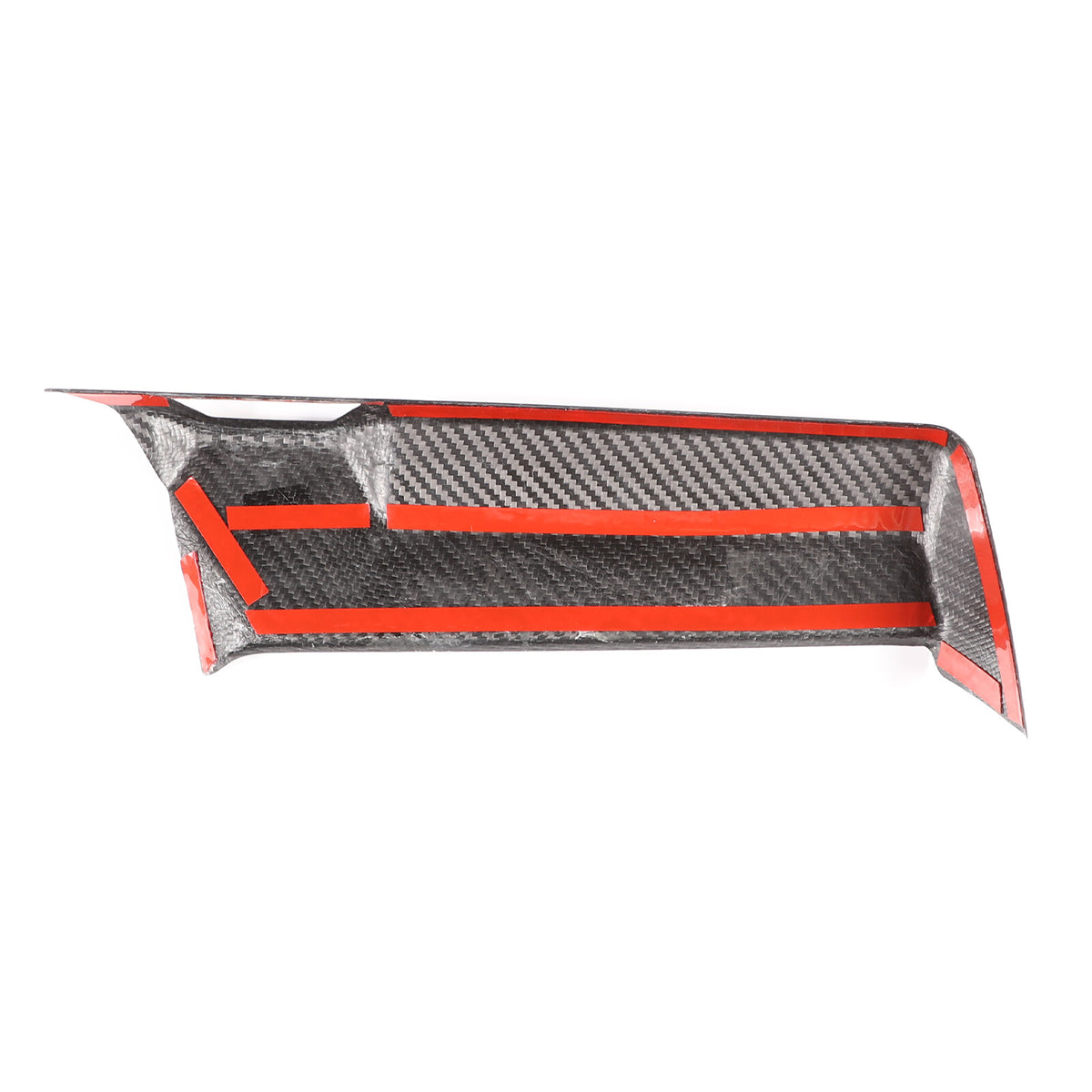 Real Carbon Fiber Center Console Screen Back Frame Trim For Corvette C8 2020-25 12