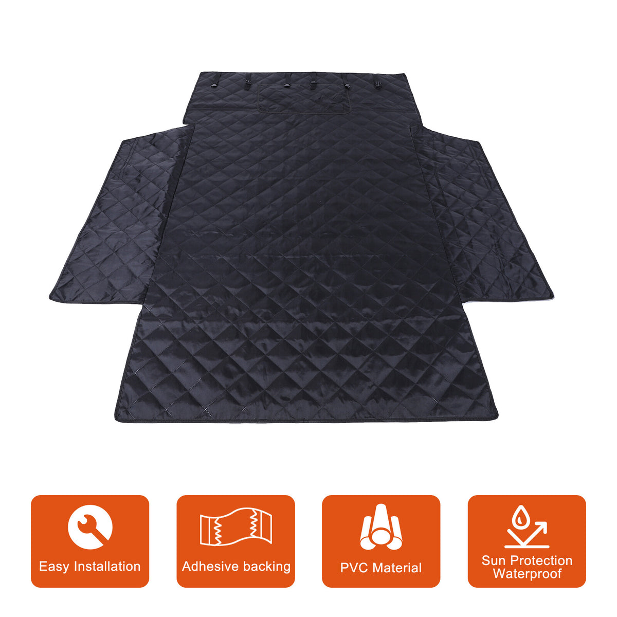 Dog Car Trunk Mat Hammock Pet Seat Cover For Toyota Land Cruiser Prado LC250 24+ 22