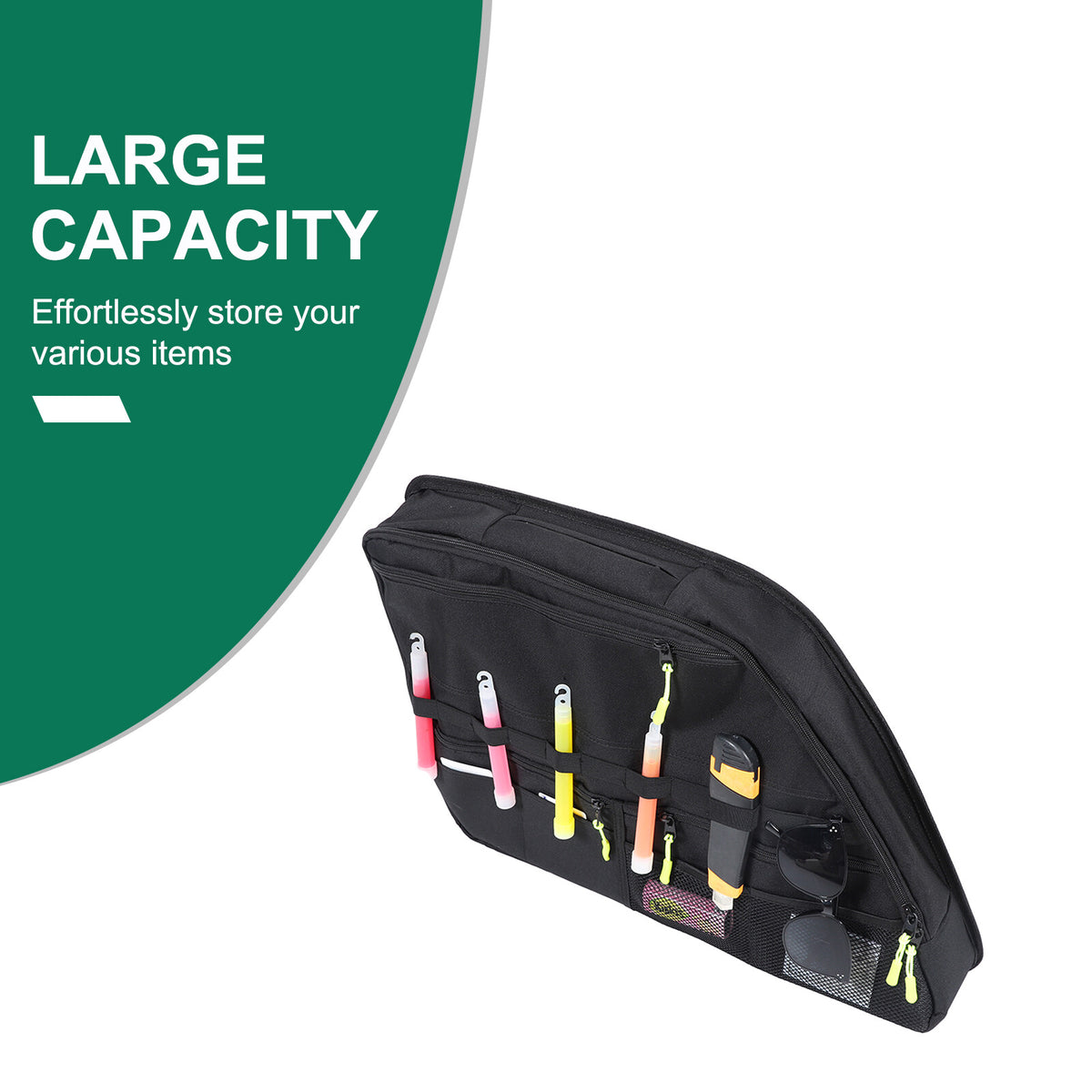 Car Trunk Right Side Window Storage Tool Bag For Benz GL-Class X164 2006-12 4