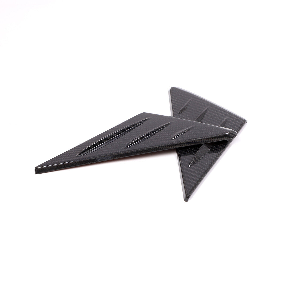 Carbon Fiber Door Triangle A Pillar Cover Trim For BMW 8 Series G14 15 16 19-22 7