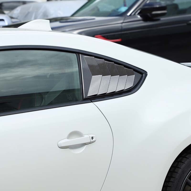 For Toyota 86/Subaru BRZ 2022+ Carbon look Side Vent Window Scoop Louver Trim US 8