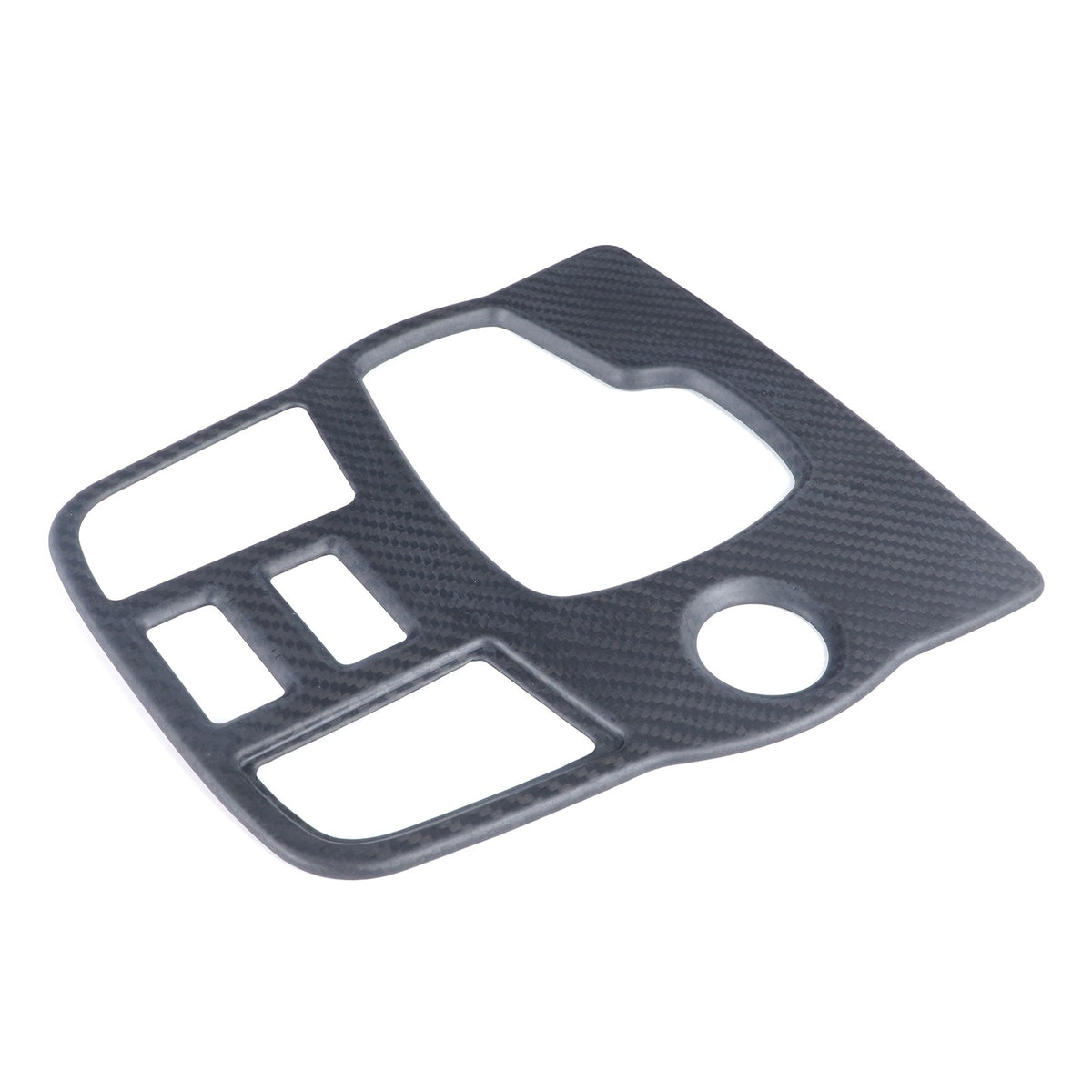 Matte Real Carbon Fiber Gear Shift Indicator Trim For Jaguar F-TYPE X152 2013+ 9