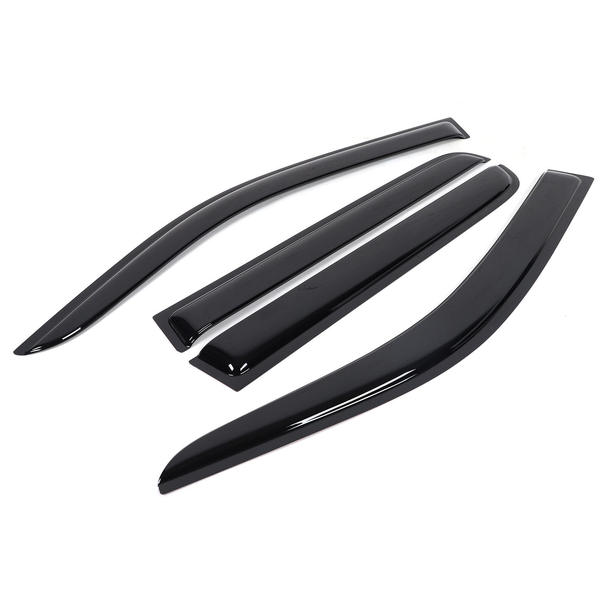Window Rain Guards Visor Rain Guard Wind Deflectors For Ford Maverick 2022-2024 9