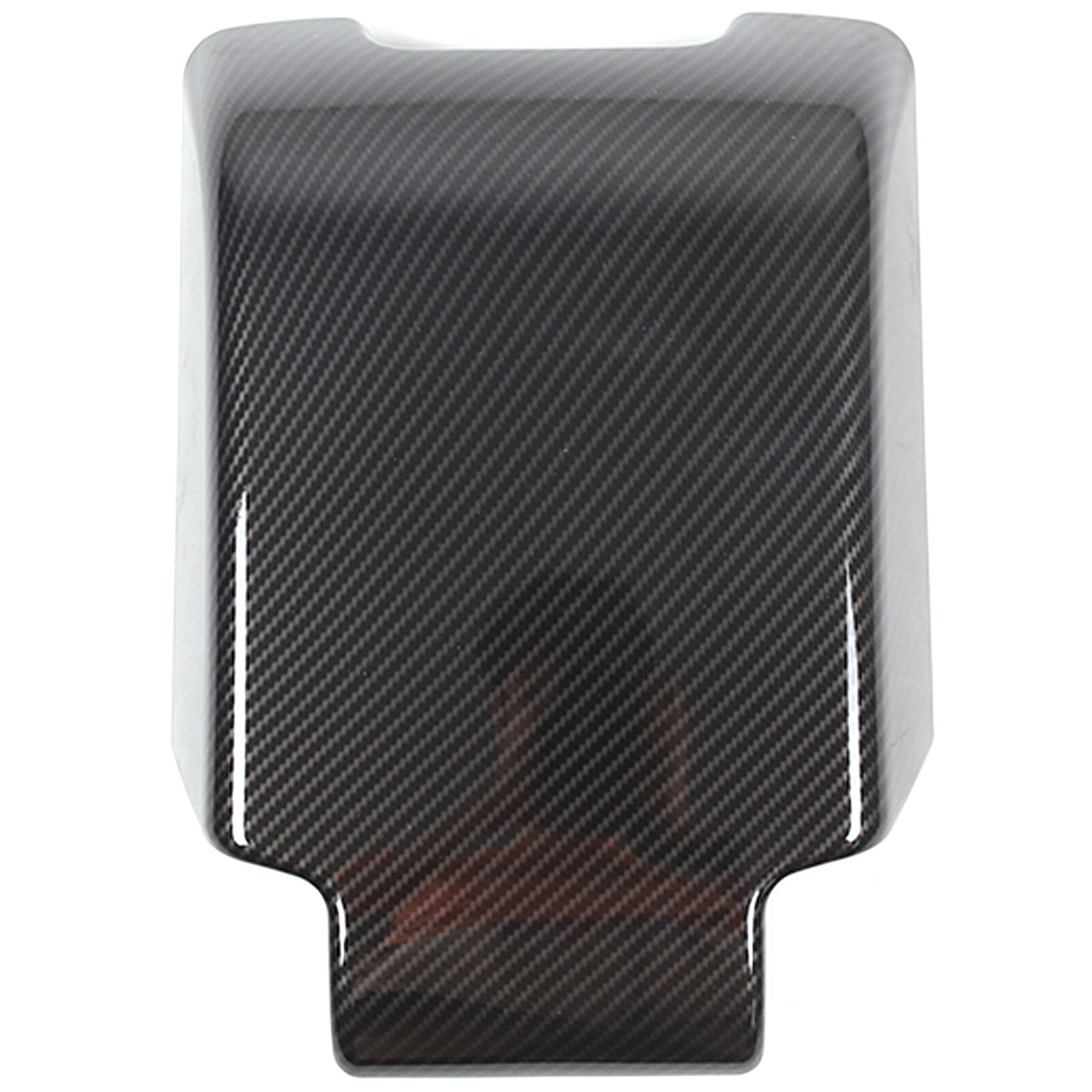 ABS Carbon Fiber Center Console Armrest Box Cover For LR Discovery 3/4 04-16 8