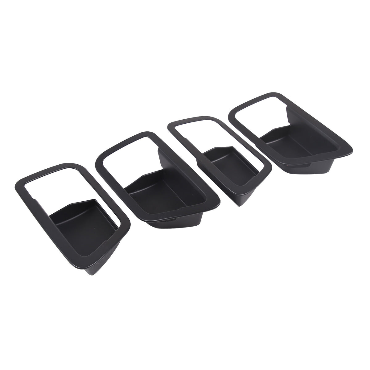 Matte Black ABS Interior Decoration Cover Trim Kit For Toyota Tundra 2022-26 US - Variants 21-25 26