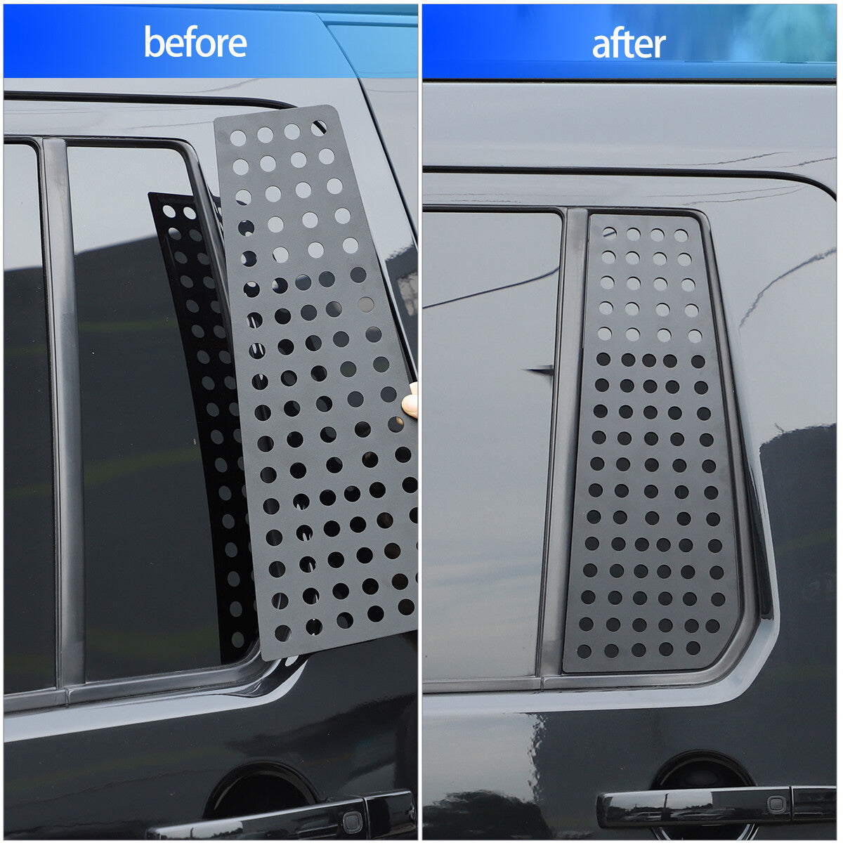 For Land Rover Discovery 4 LR4 L316 10-16 Rear Window Side Window Trim Panel 5