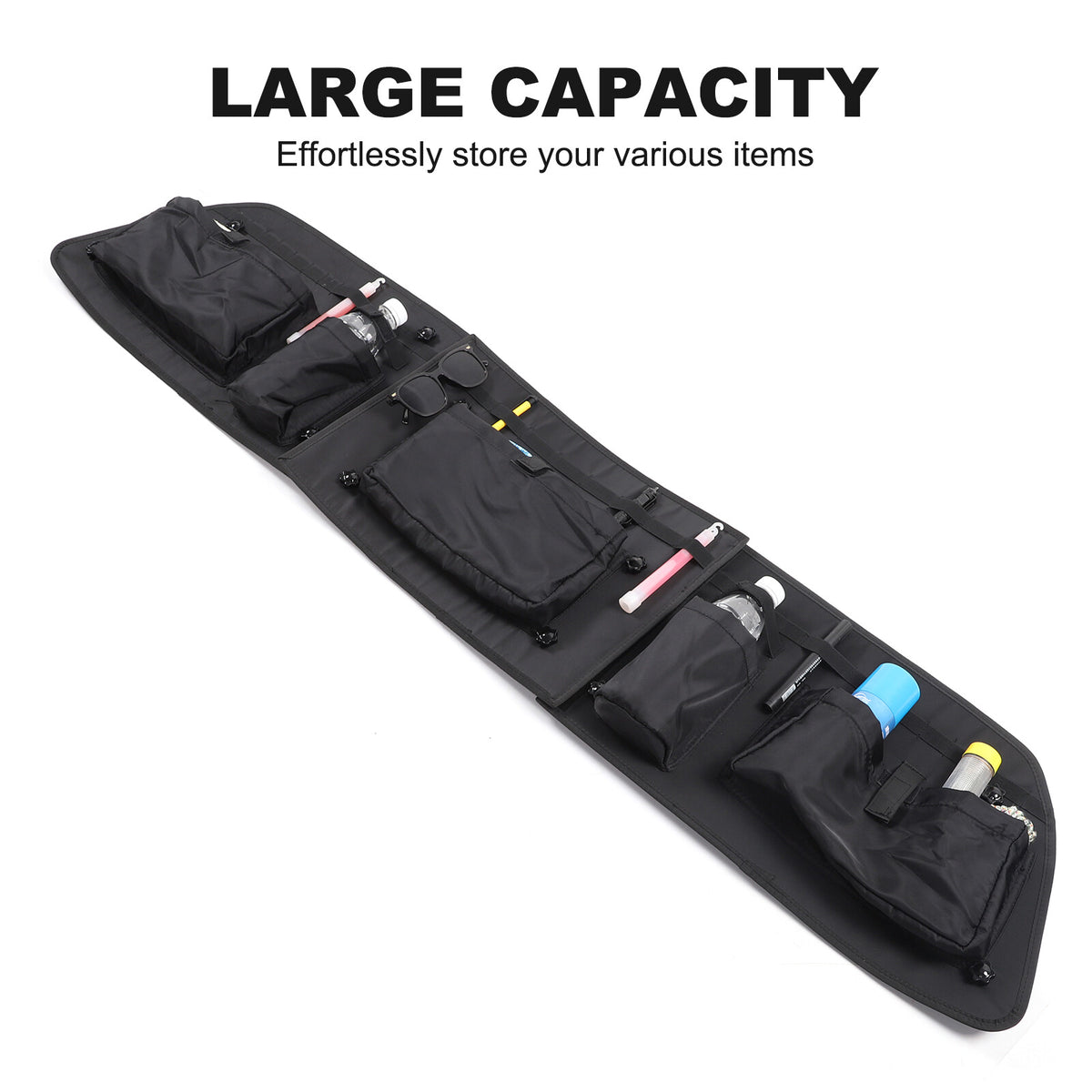 Tailgate Trunk Storage Bag Case Cover Tool Organizer For Nissan Titan 2016-2023 9