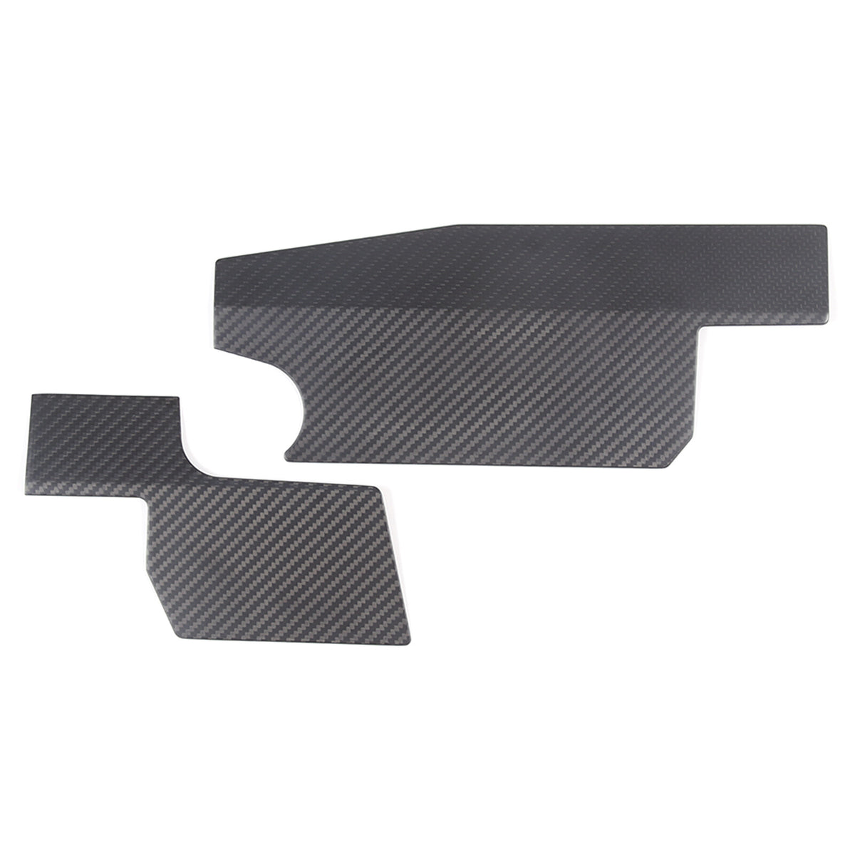 Matte Dry Real Carbon Fiber Center Console Trim Cover For Corvette C6 2005-13 113