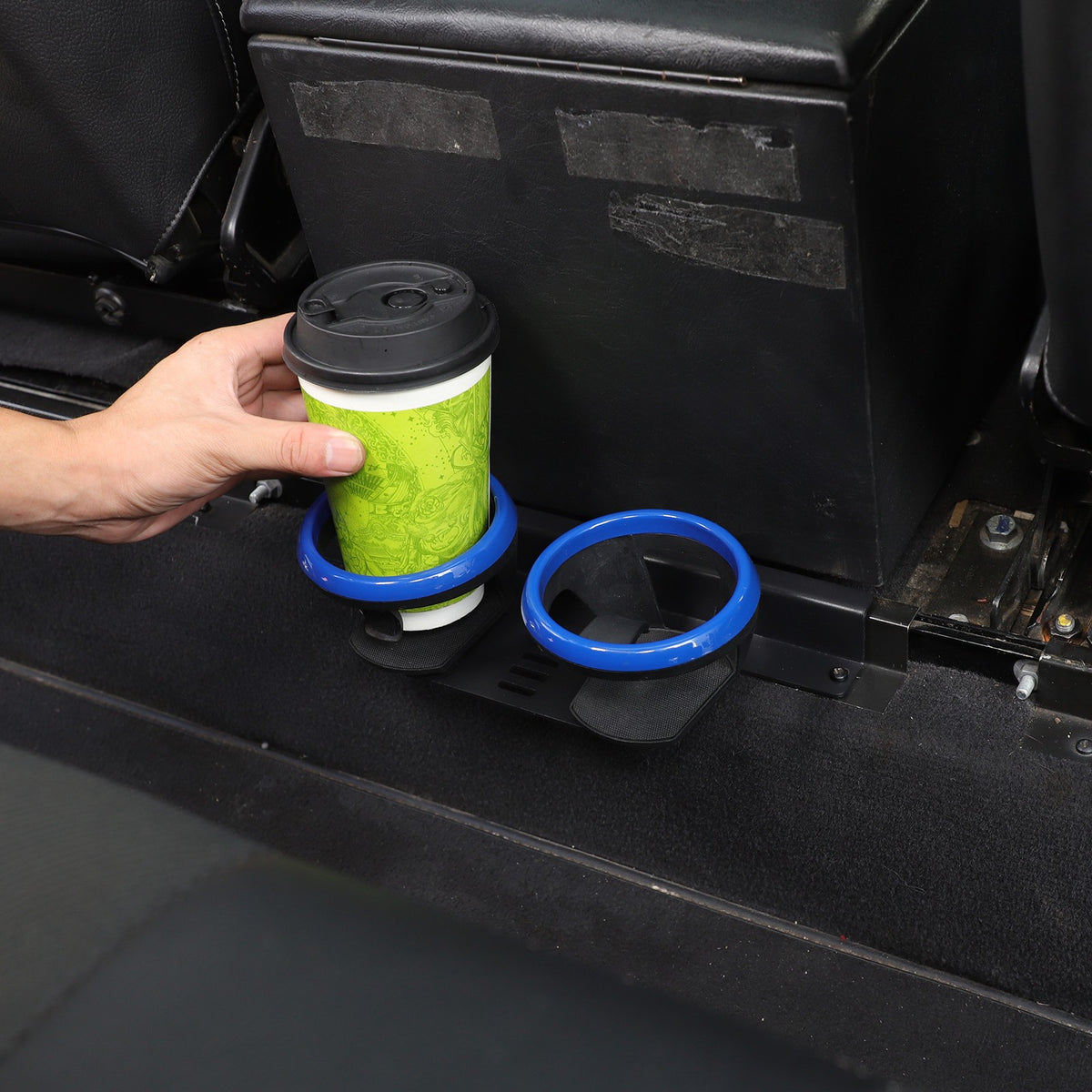 Steel Center Armrest Box Rear Cup Holder Bracket For LR Defender L316 2004-18 13