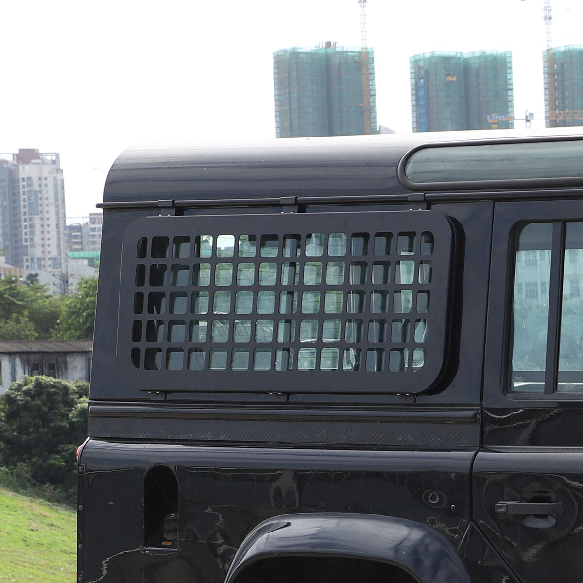 Rear Side Window Molle Panel Bracket Guard For Land Rover Defender 2004-2019 US 7
