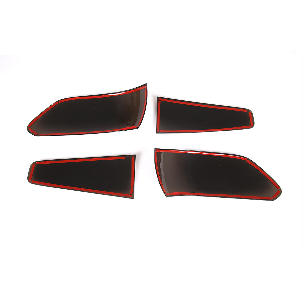 Smoked Tail Light Cover Rear Light Guard Bezel Trim For Benz GLS 20-22 US 2