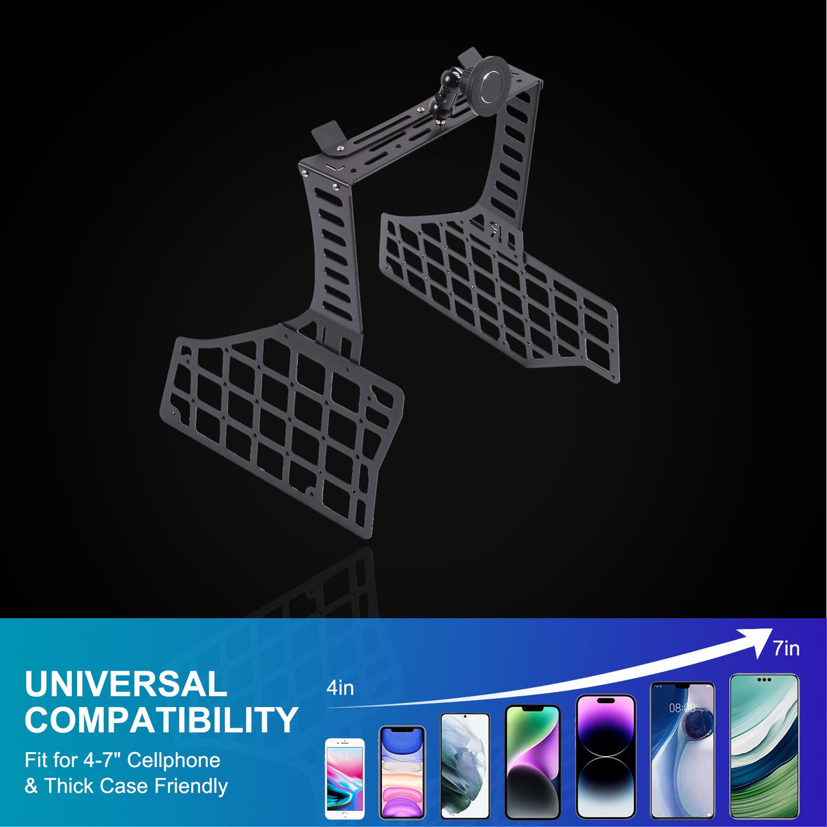 Magnetic Center Gear Shift Extension Platform Bracket For Ford Ranger T7 2015-22 7