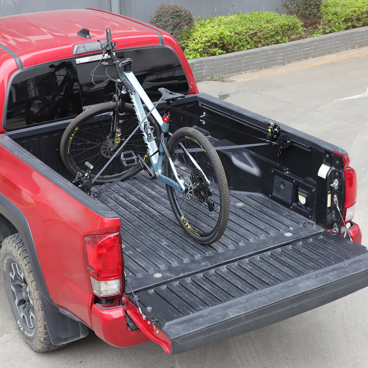 Retractable Truck Bed Tie-Down Ratchet Straps For Toyota Tacoma/Tundra 14