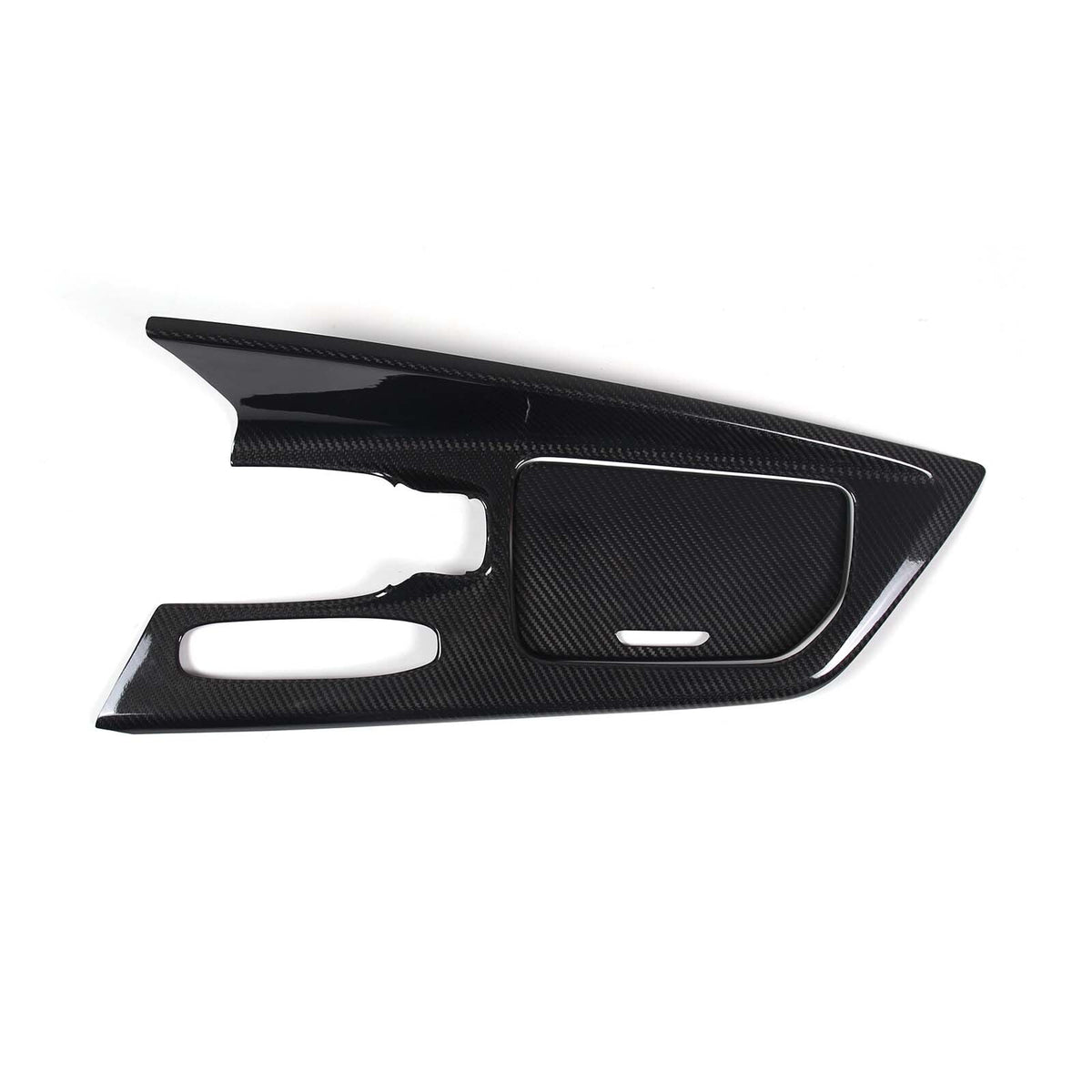 Real Dry Carbon Fiber Interior Center Console Trim Cover For 2020-25 Corvette C8 8